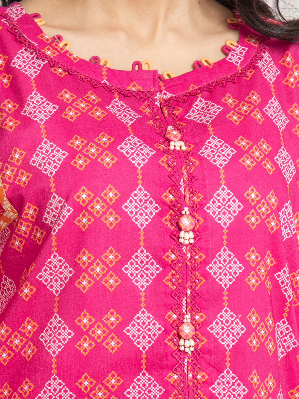 Unstitched Printed Cambric Shirt - EWU24M2-012S - Image 2