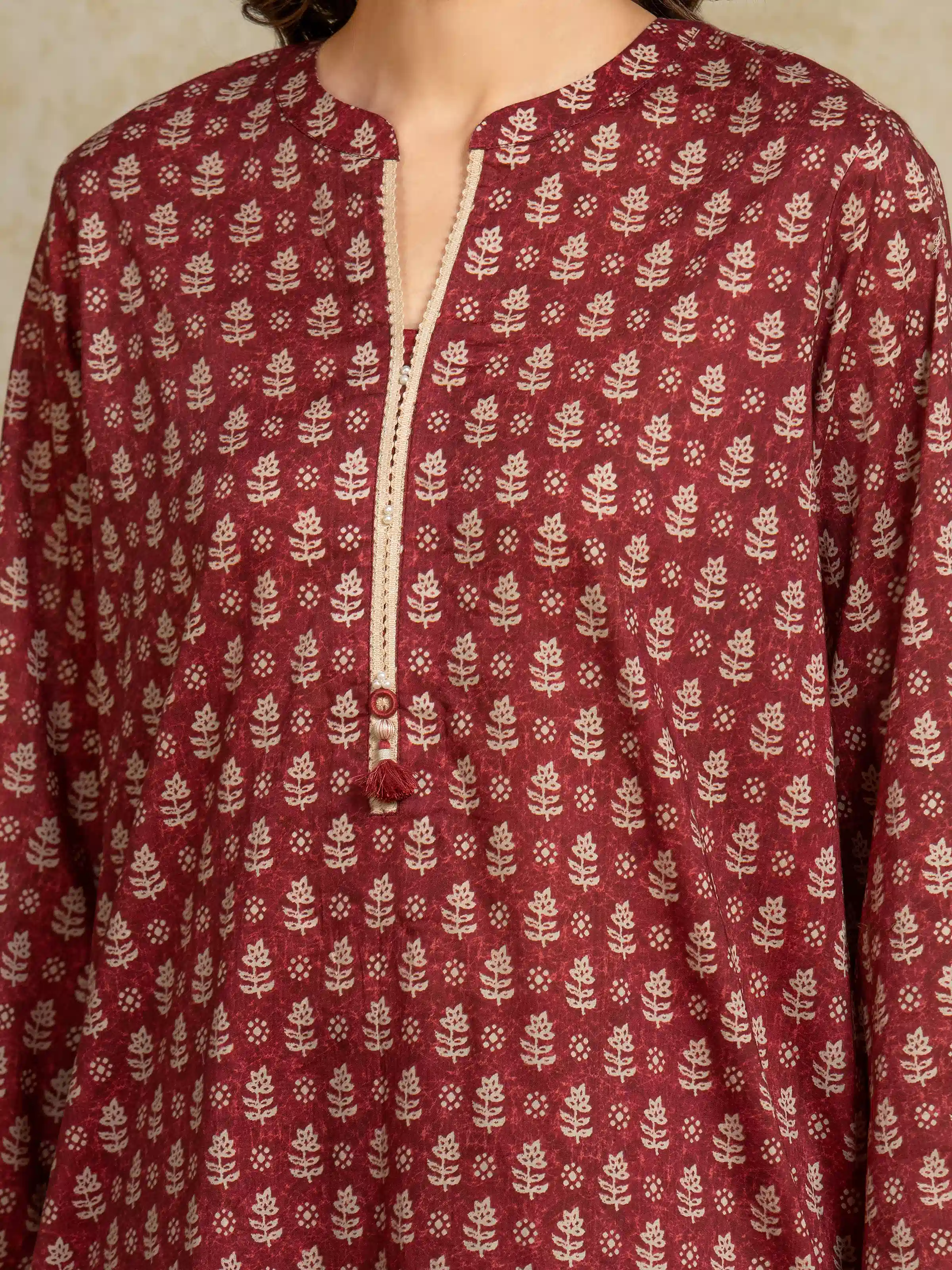 Unstitched Printed Khaddar Shirt - EWU5A3-35915ST - Image 4