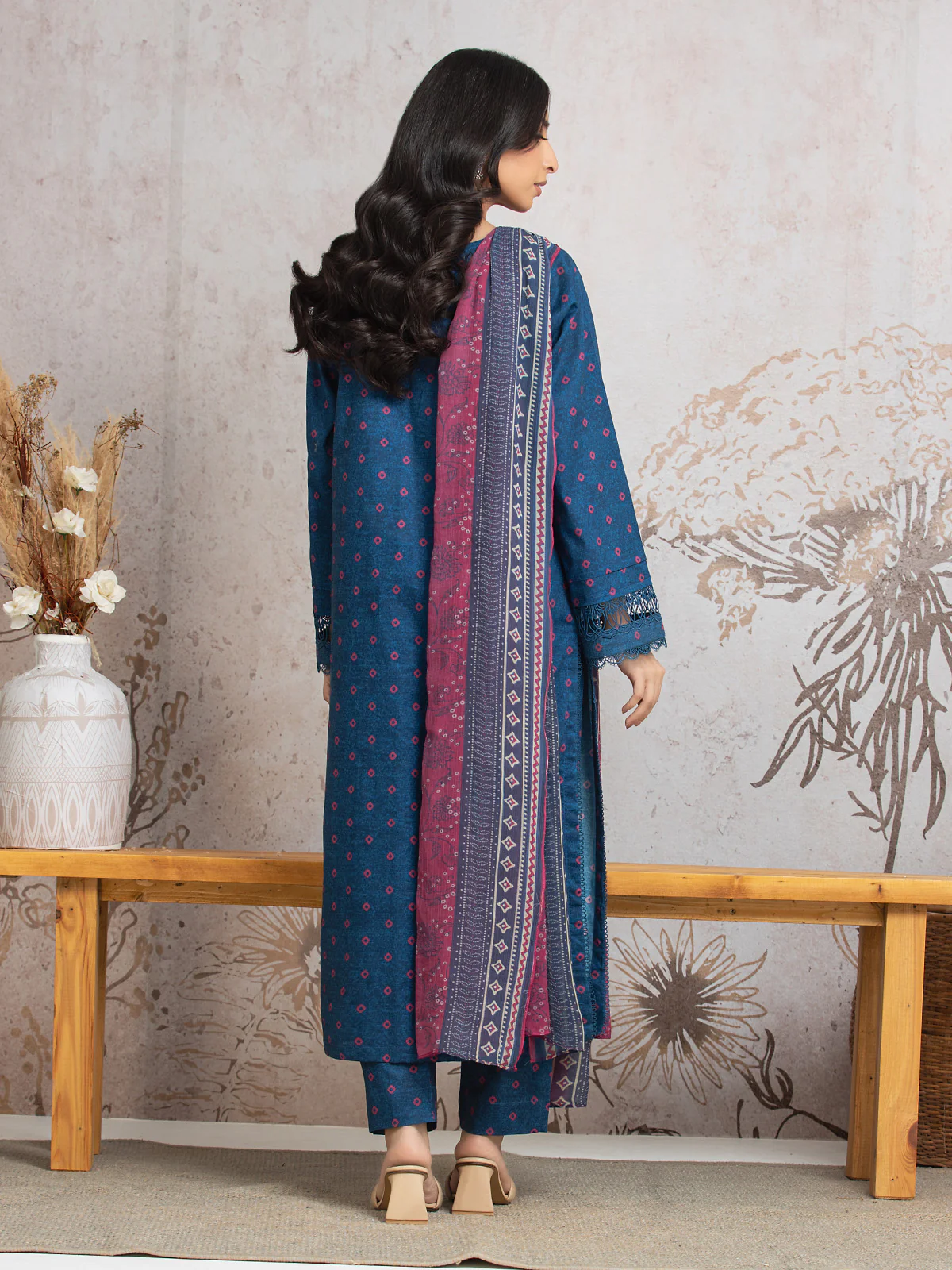 Unstitched Printed Cambric Suit - EWU24M2-005 - Image 3