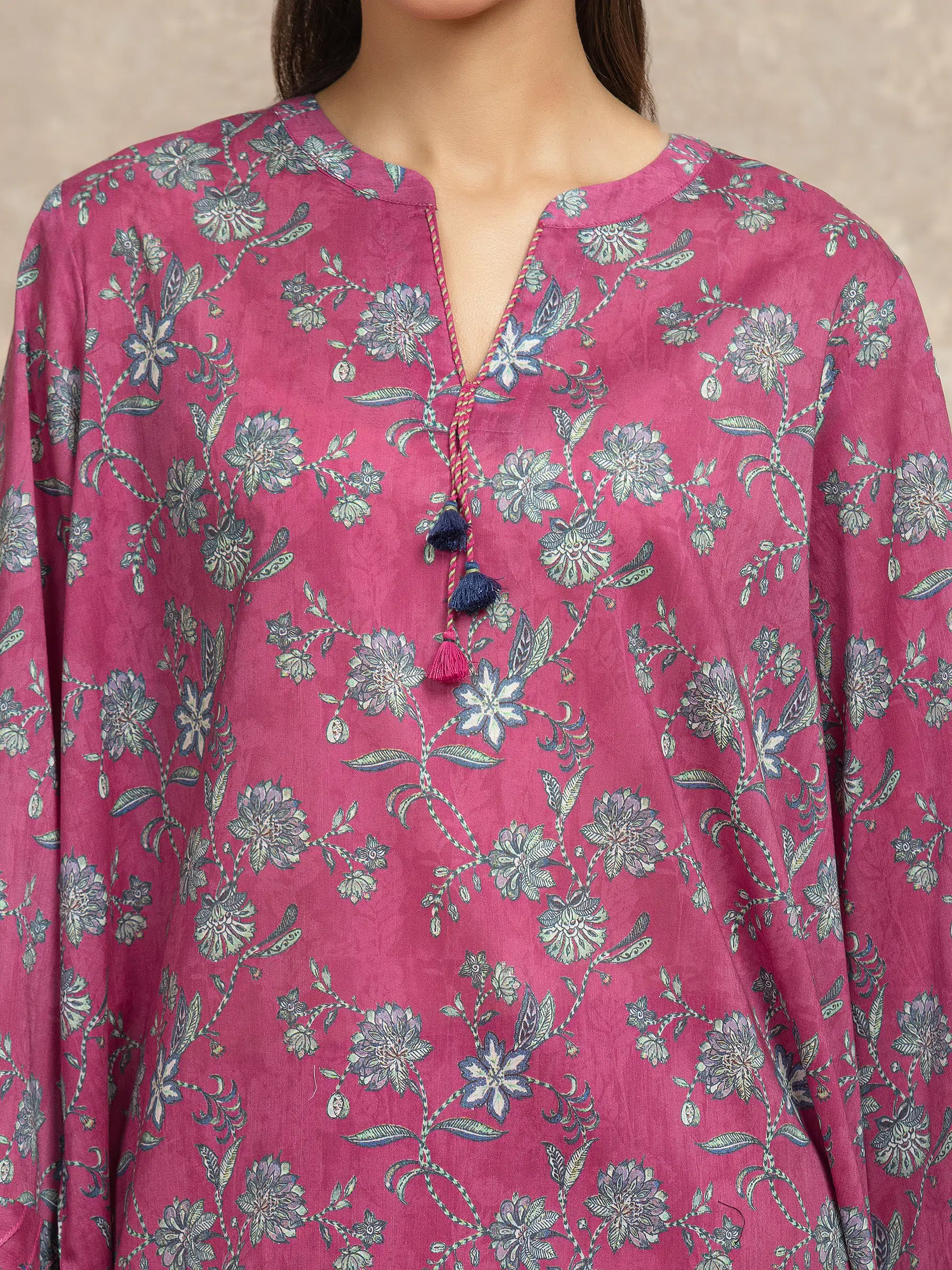 Unstitched Printed Khaddar Shirt Trouser - EWU5A3-36031ST - Image 4