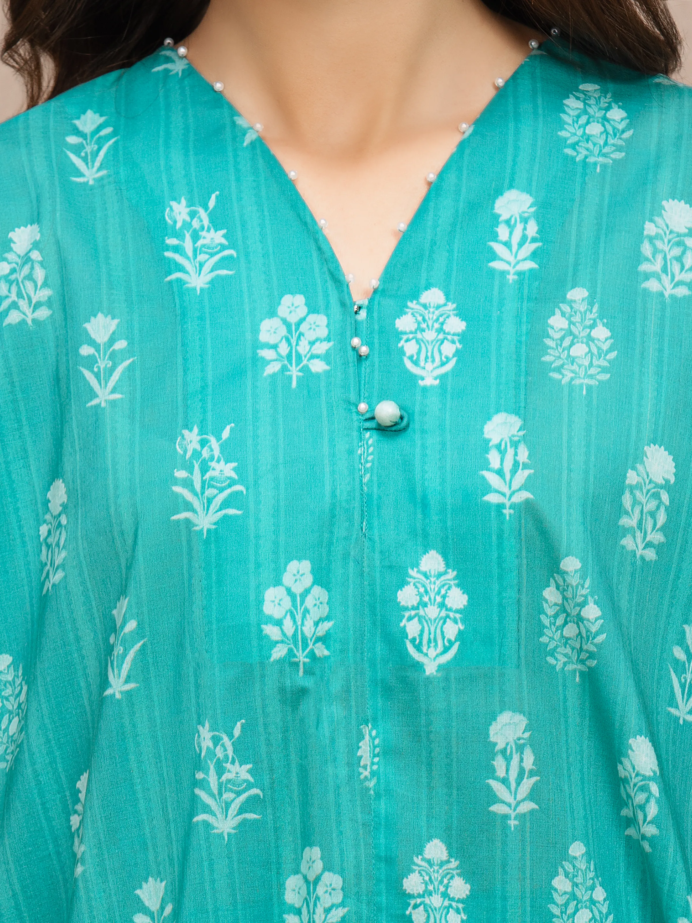 Unstitched Printed Lawn Suit - EWU6A1-36562-3P - Image 3