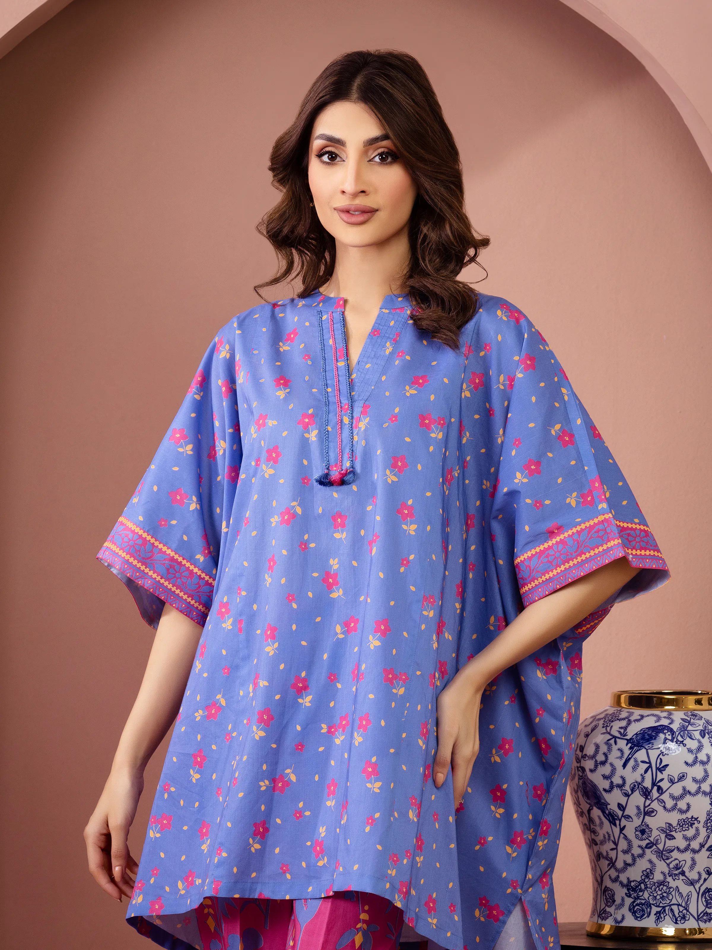 Unstitched Printed Lawn Suit - EWU6A1-36805ST - Image 2