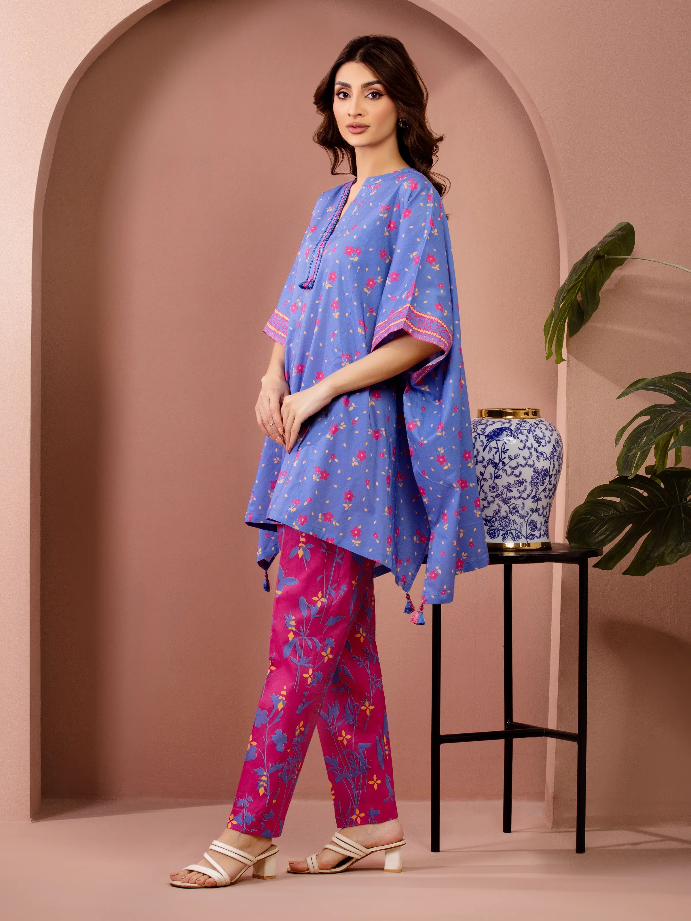 Unstitched Printed Lawn Suit - EWU6A1-36805ST - Image 5