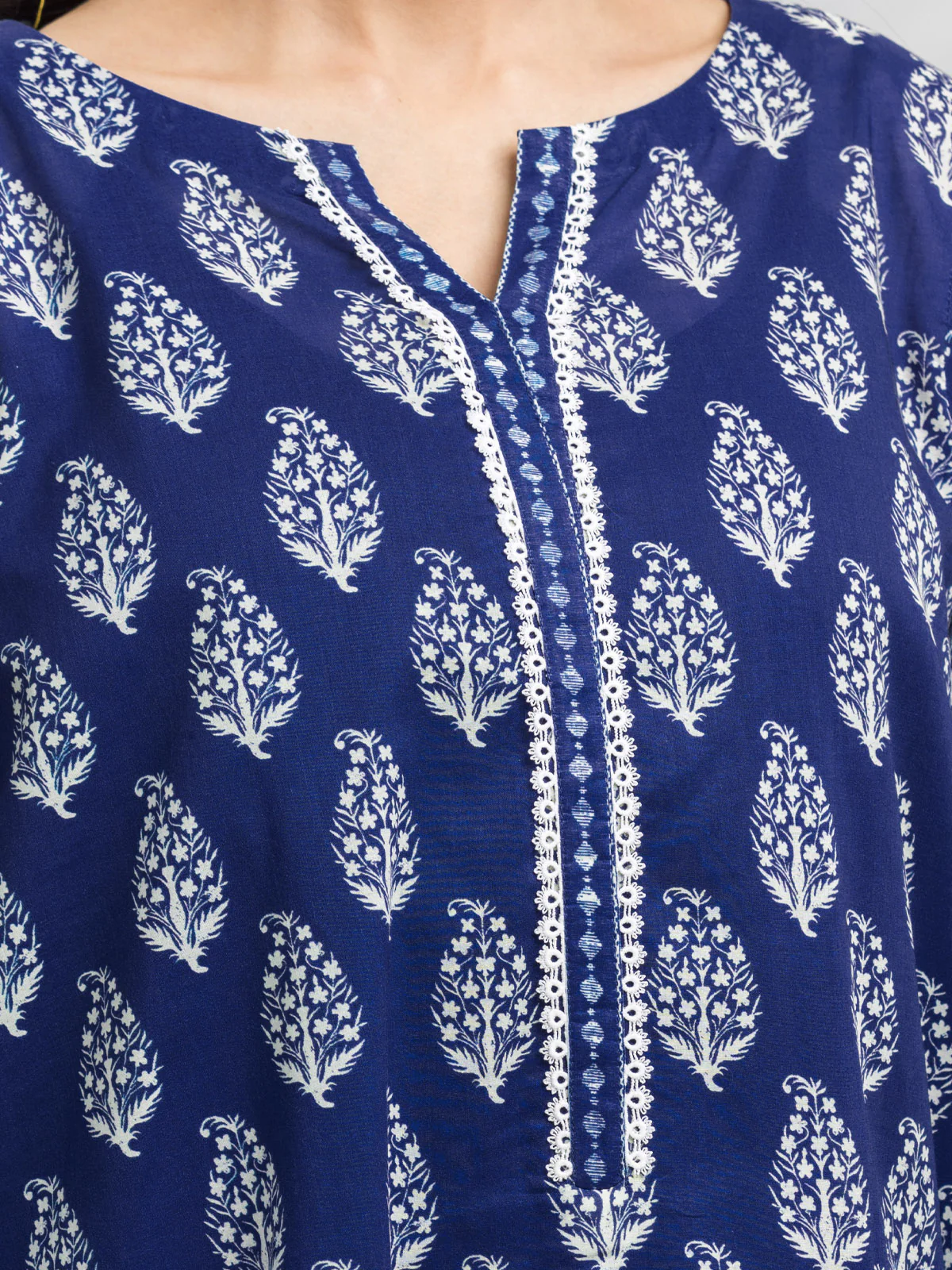 Unstitched  Printed Viscose Shirt Dupatta - EWU24A4-29114SD - Image 2