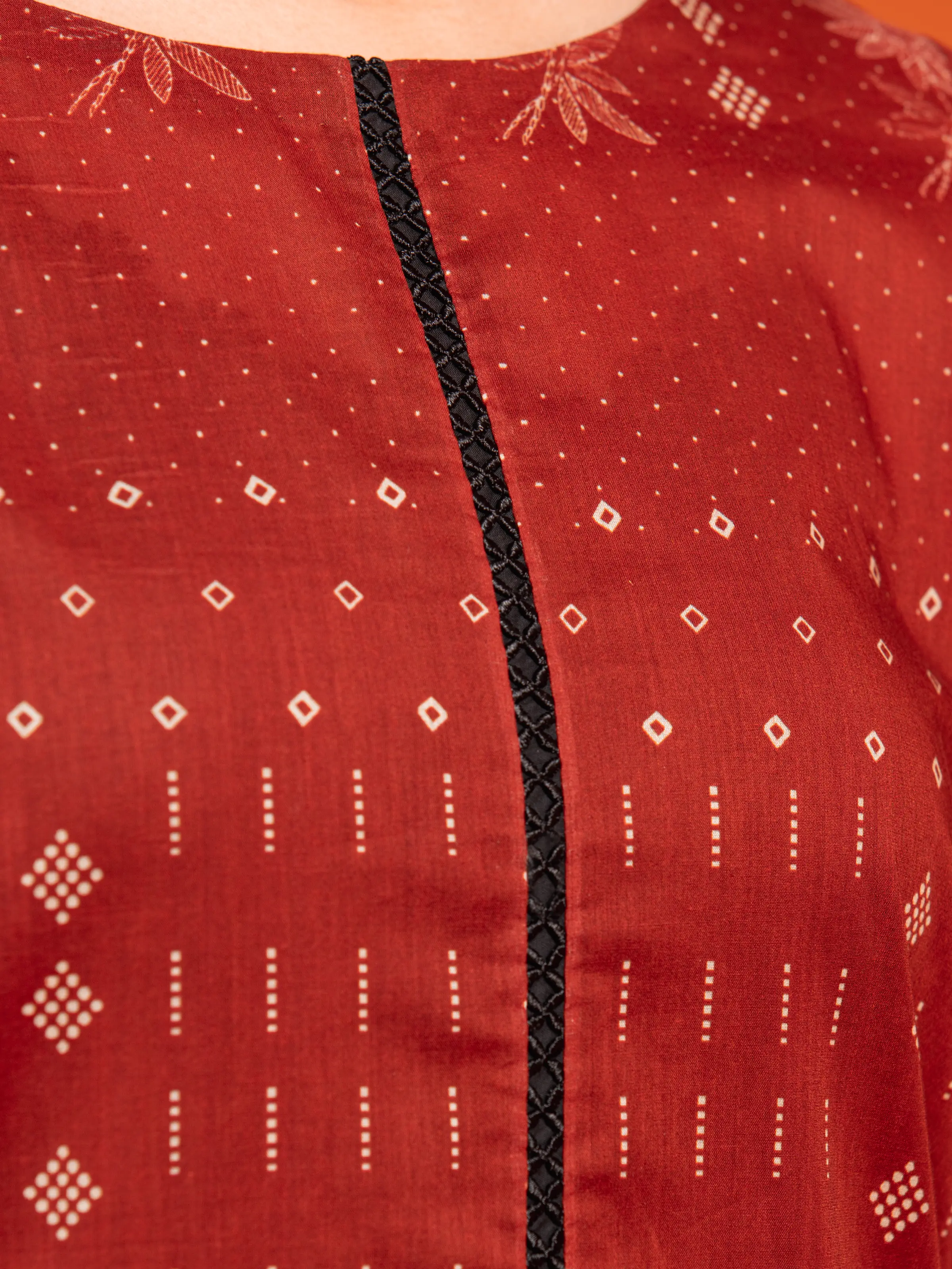 Unstitched Printed Khaddar Suit - EWU24A3-27089-3P - Image 3