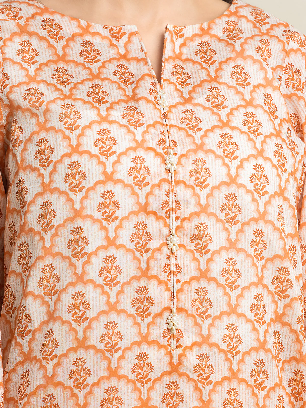 Unstitched Printed Lawn Shirt Dupatta - EWU24A1-29029SD - Image 5