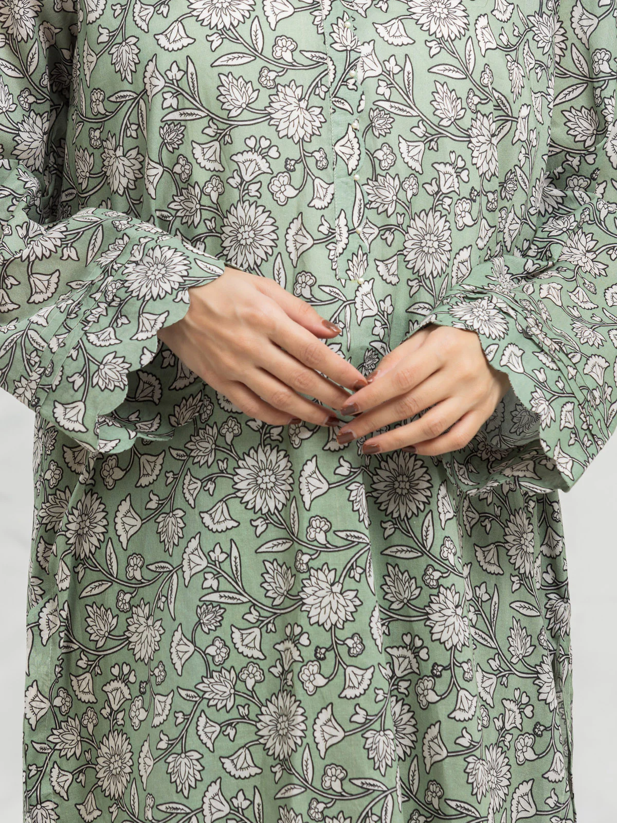 Unstitched Printed Lawn Suit - EWU24A1-29137-3P - Image 4