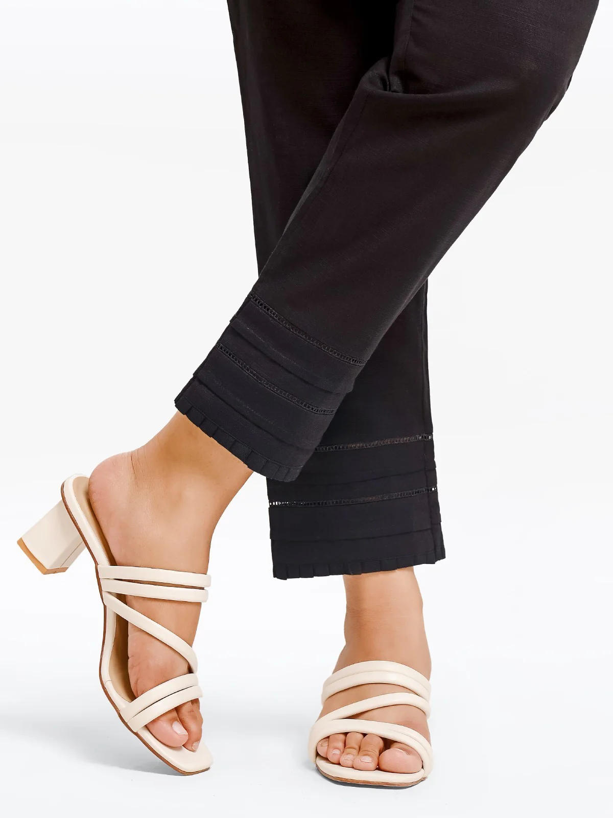 Women's Black Trouser - EWBEB23-76556 - Image 2