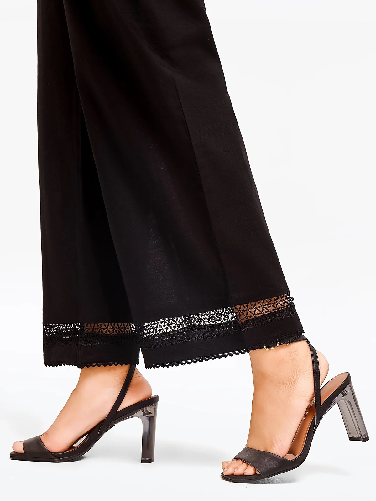 Women's Black Trouser - EWBEB23-76558 - Image 2