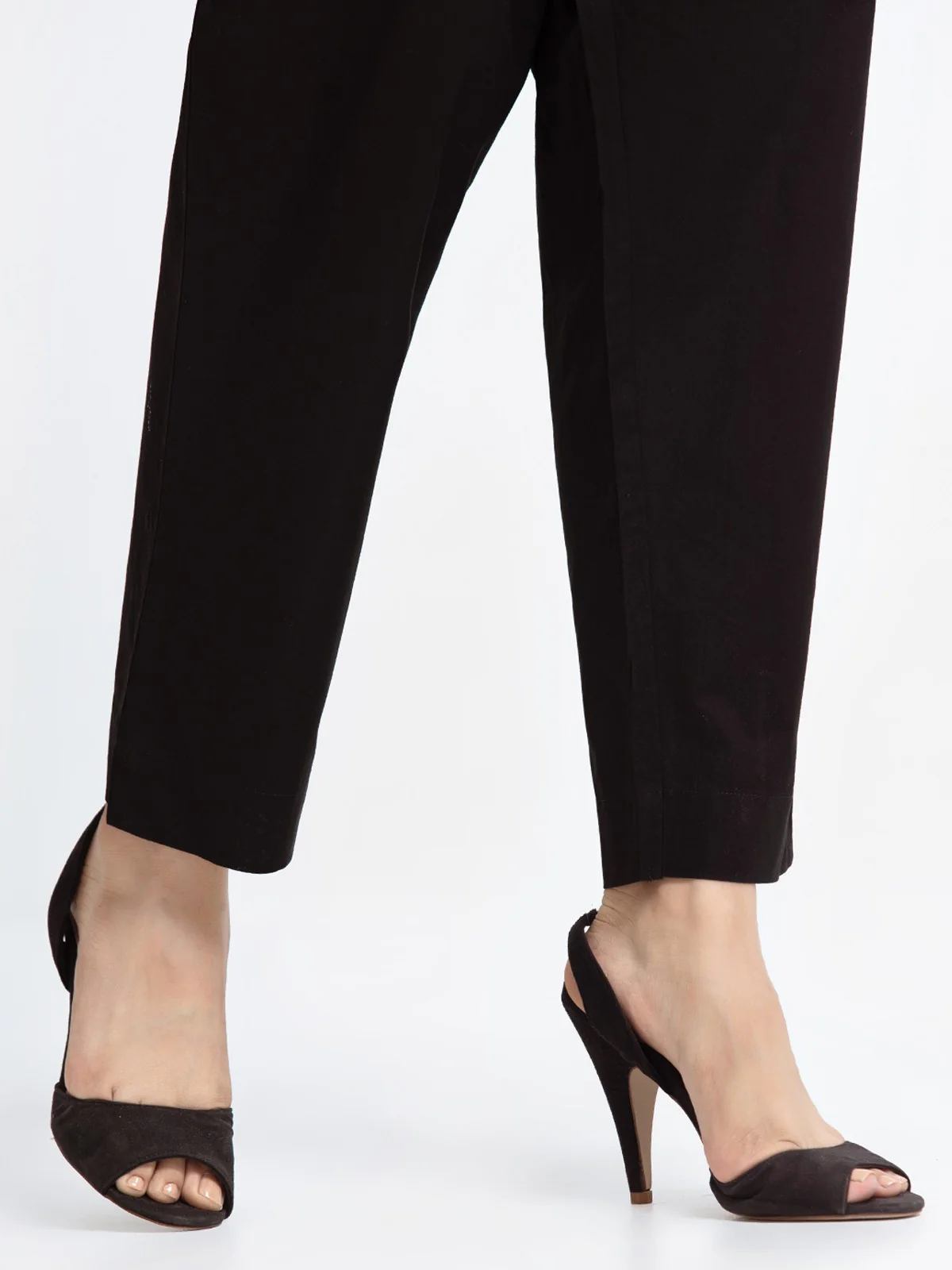 Women's Black Trouser - EWBS23-76335 - Image 3
