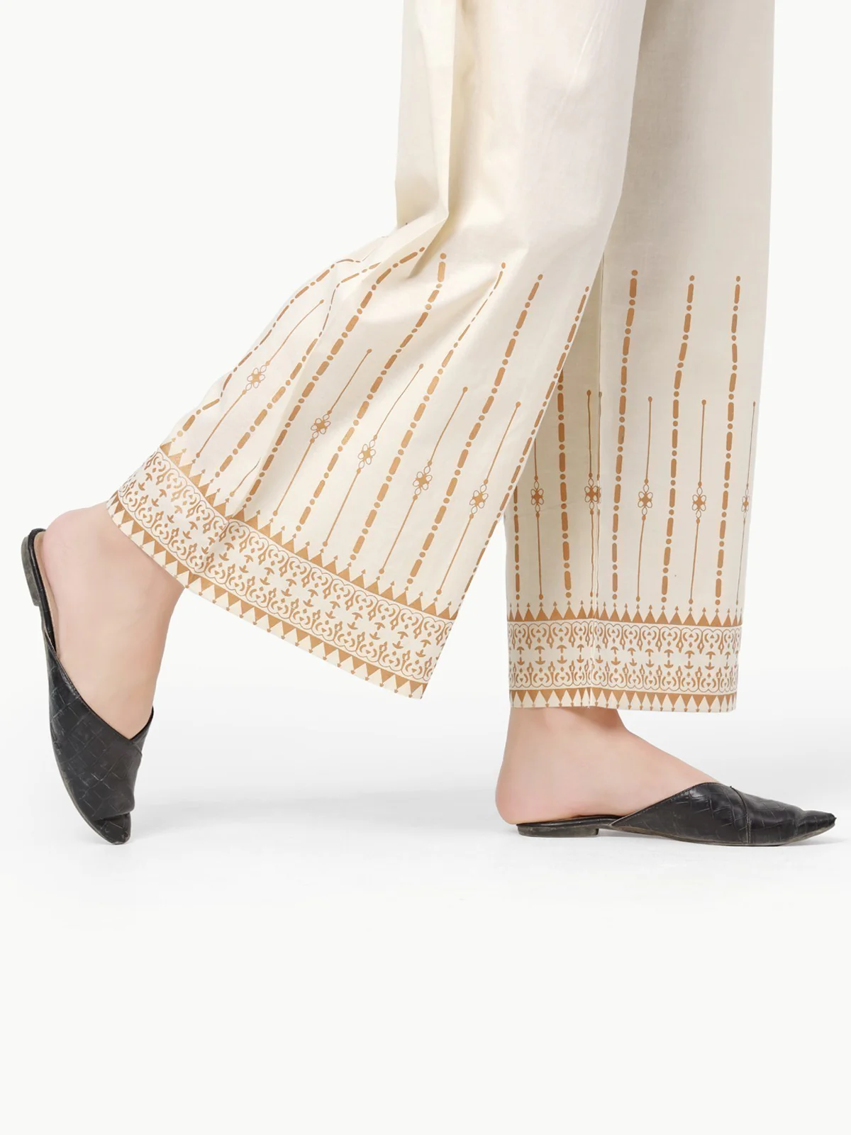 Women's Cream Trouser - EWBP22-76518 - Image 2