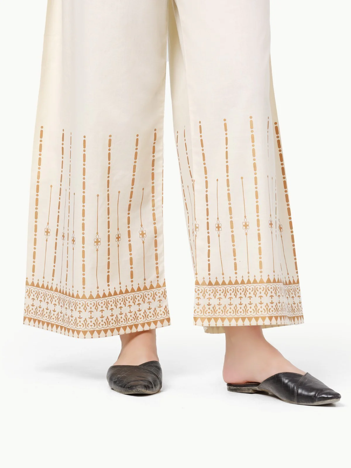 Women's Cream Trouser - EWBP22-76518 - Image 3