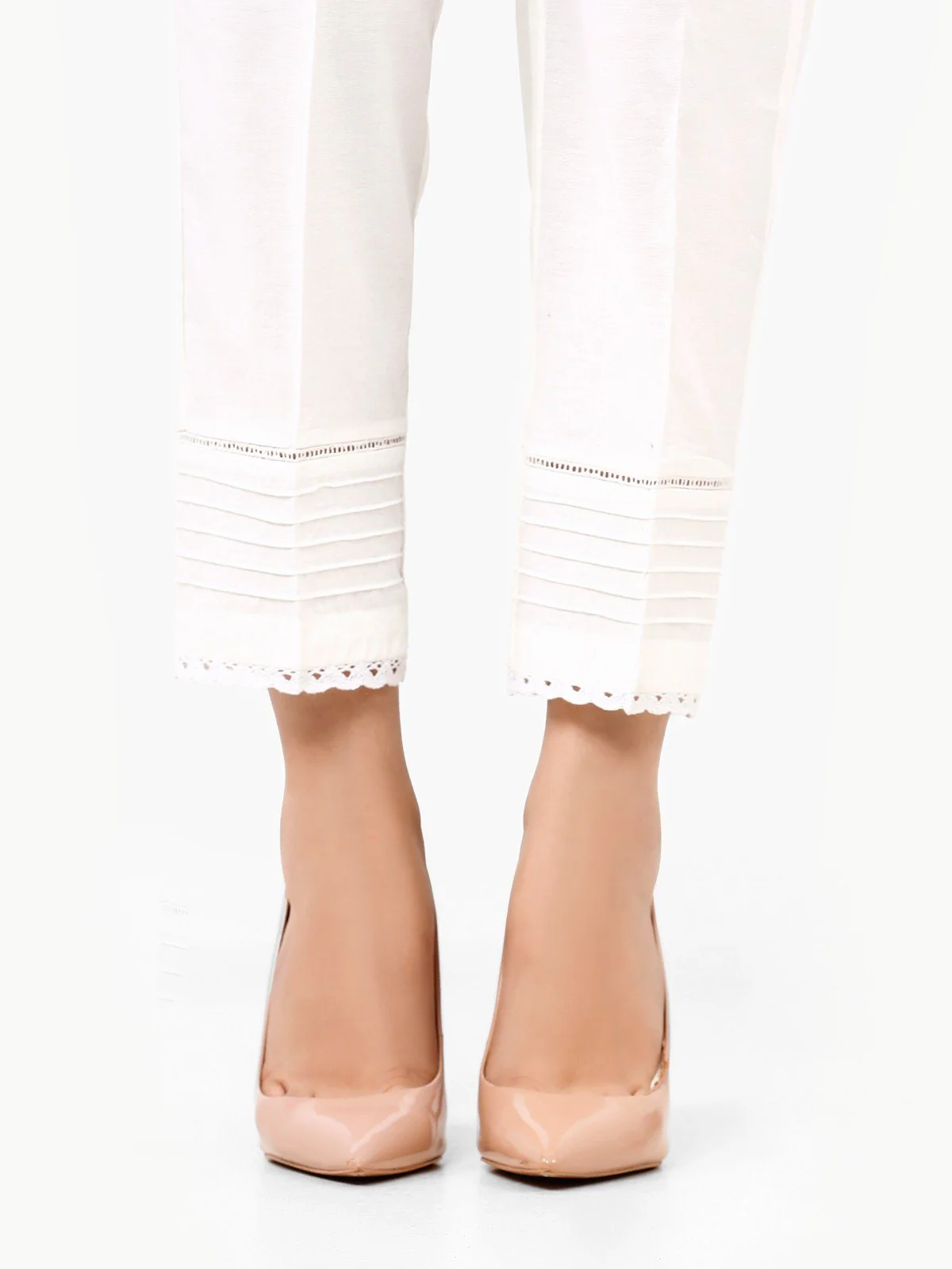 Women's Off White Trouser - EWBP22-76382 - Image 5