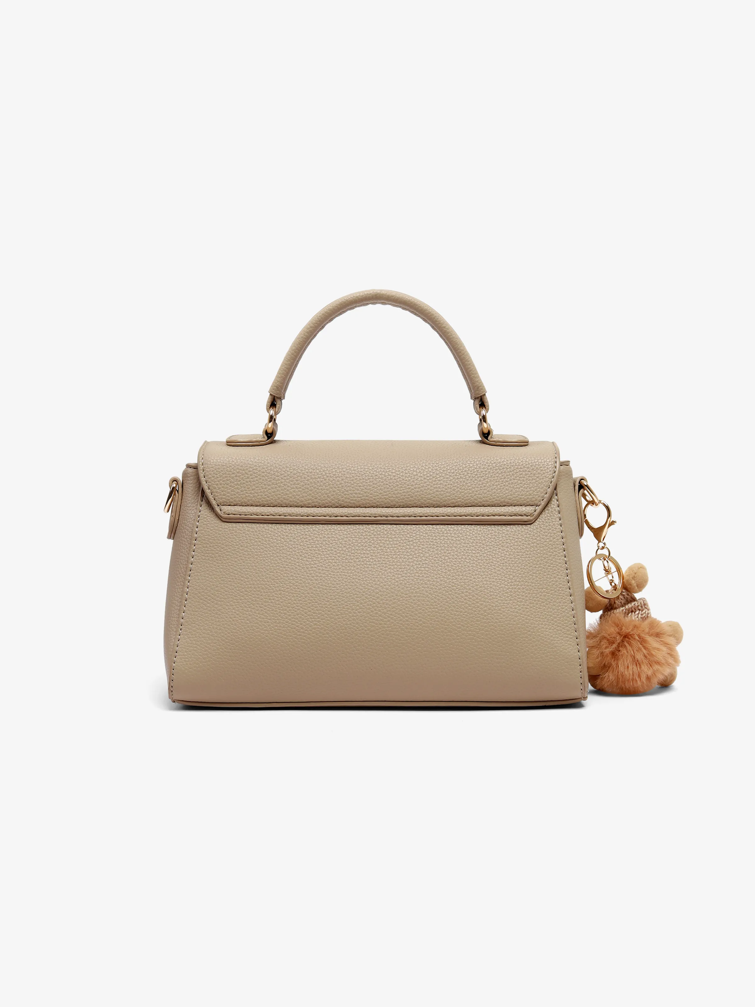 Women's Beige Crossbody Bag - EAWHB5-046 - Image 5