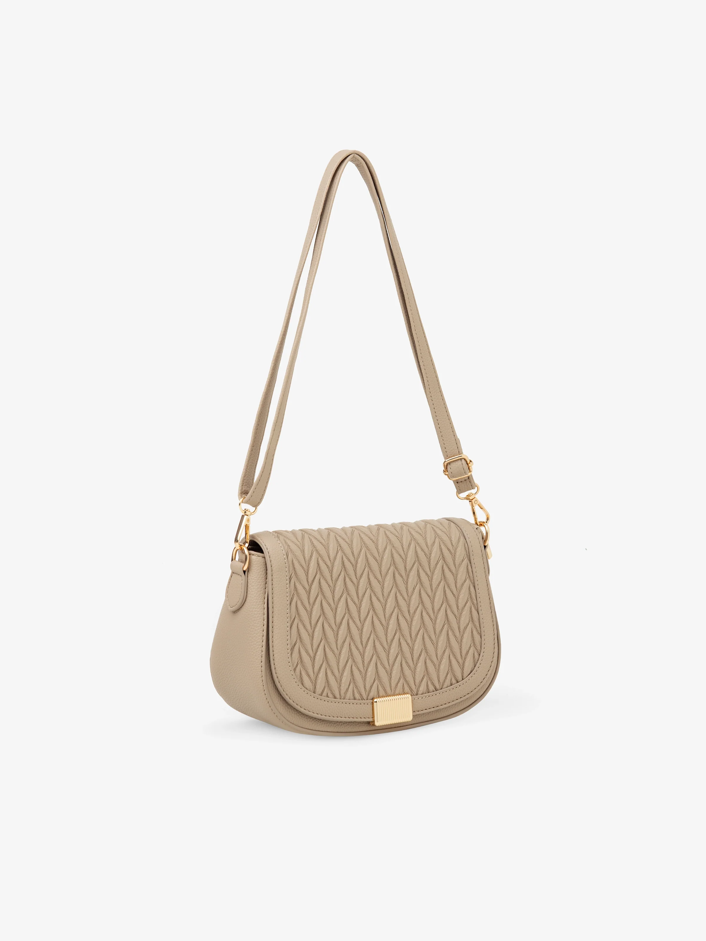 Beige Crossbody Bag - EAWHB5-027 - Image 2