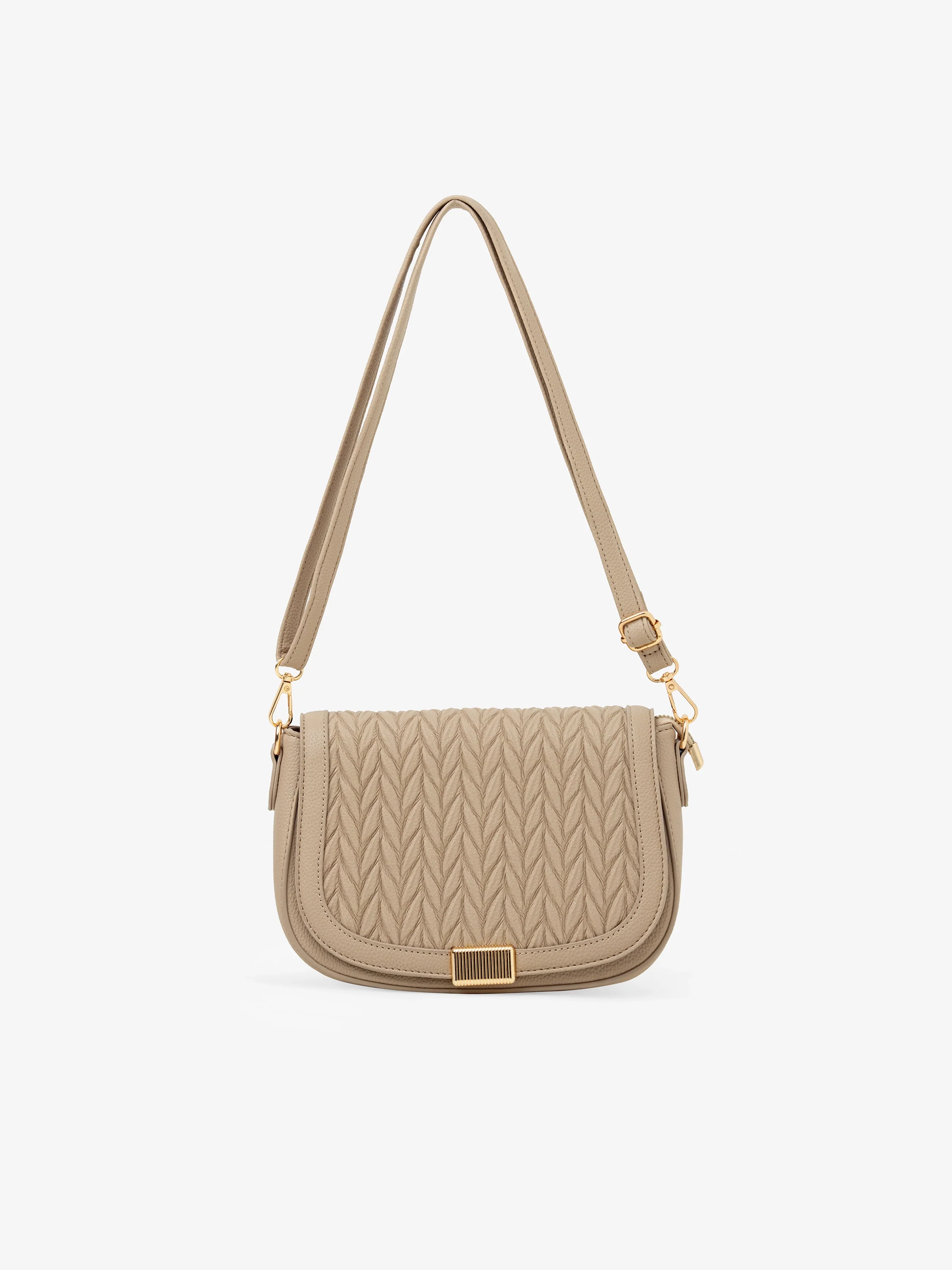 Beige Crossbody Bag - EAWHB5-027 - Image 5