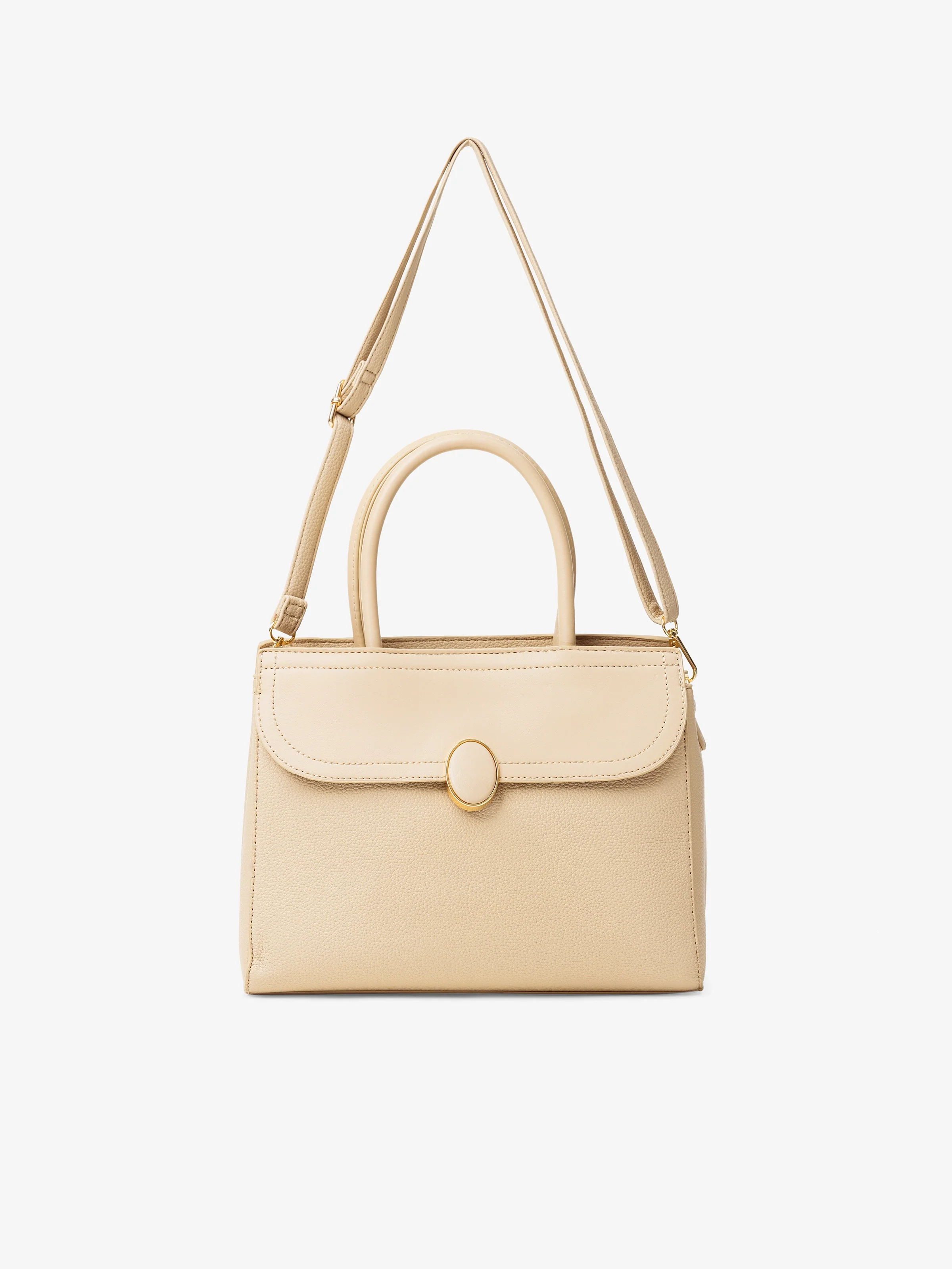 Beige Hand Bag - EAWHB5-004 - Image 2