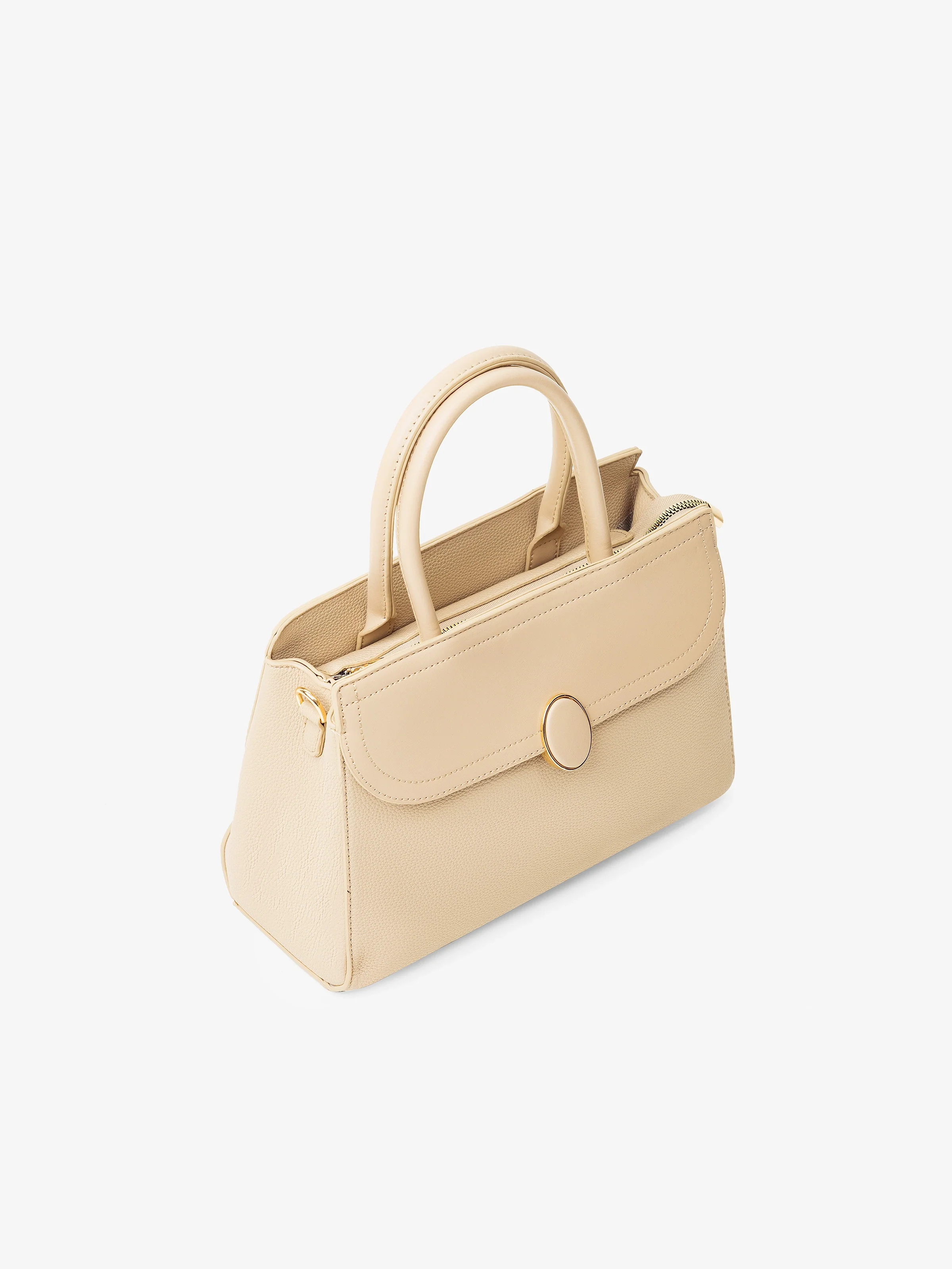 Beige Hand Bag - EAWHB5-004 - Image 4