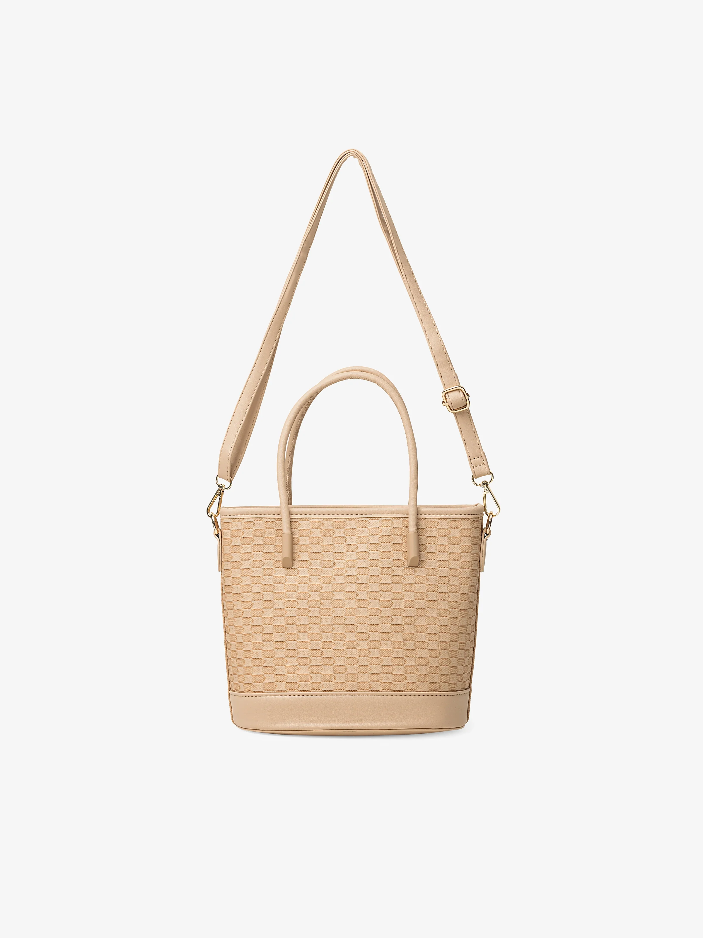 Beige Bucket Shoulder Bag - EAWHB5-007 - Image 2
