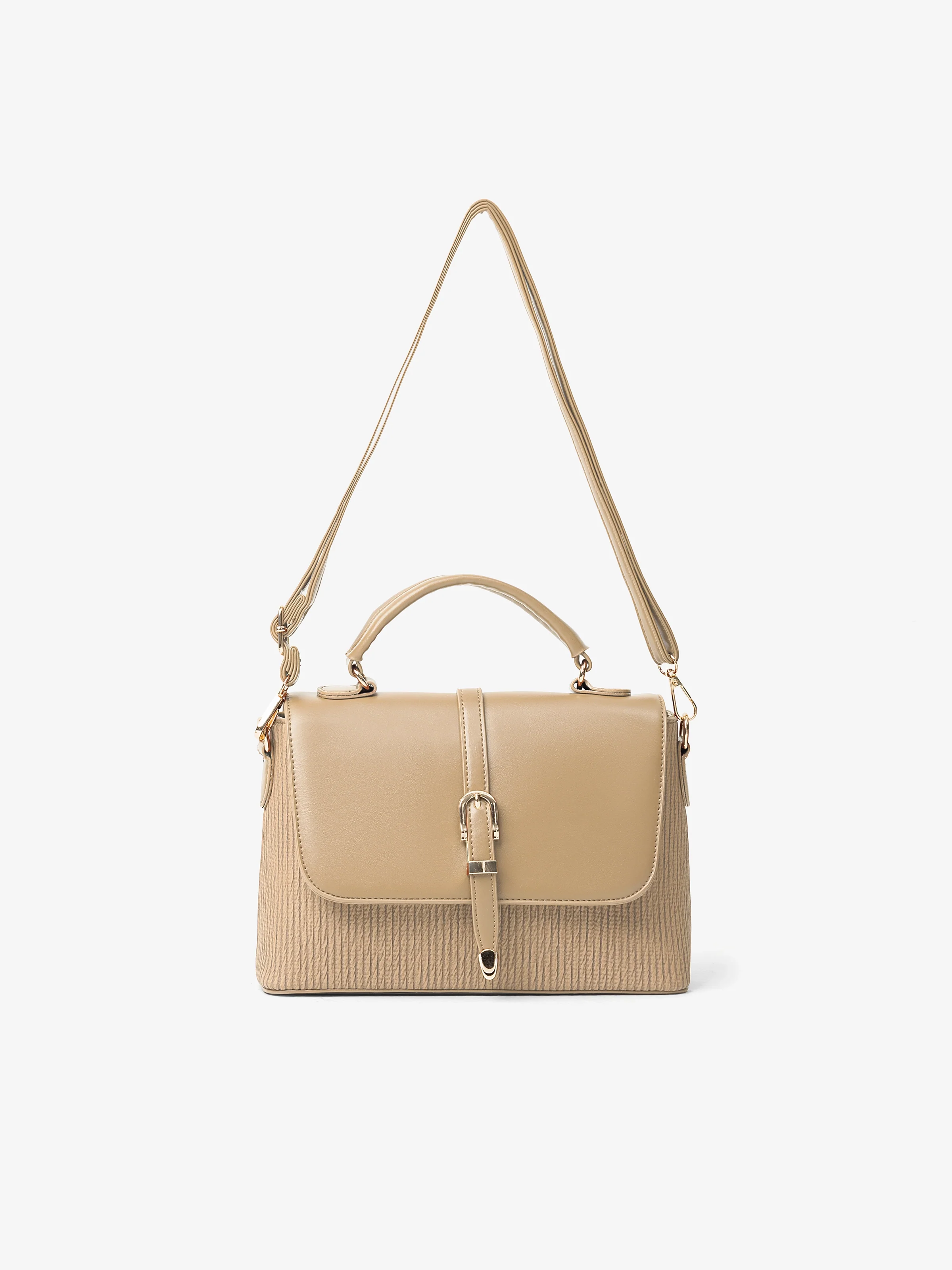 Beige Hand Bag - EAWHB5-008 - Image 2