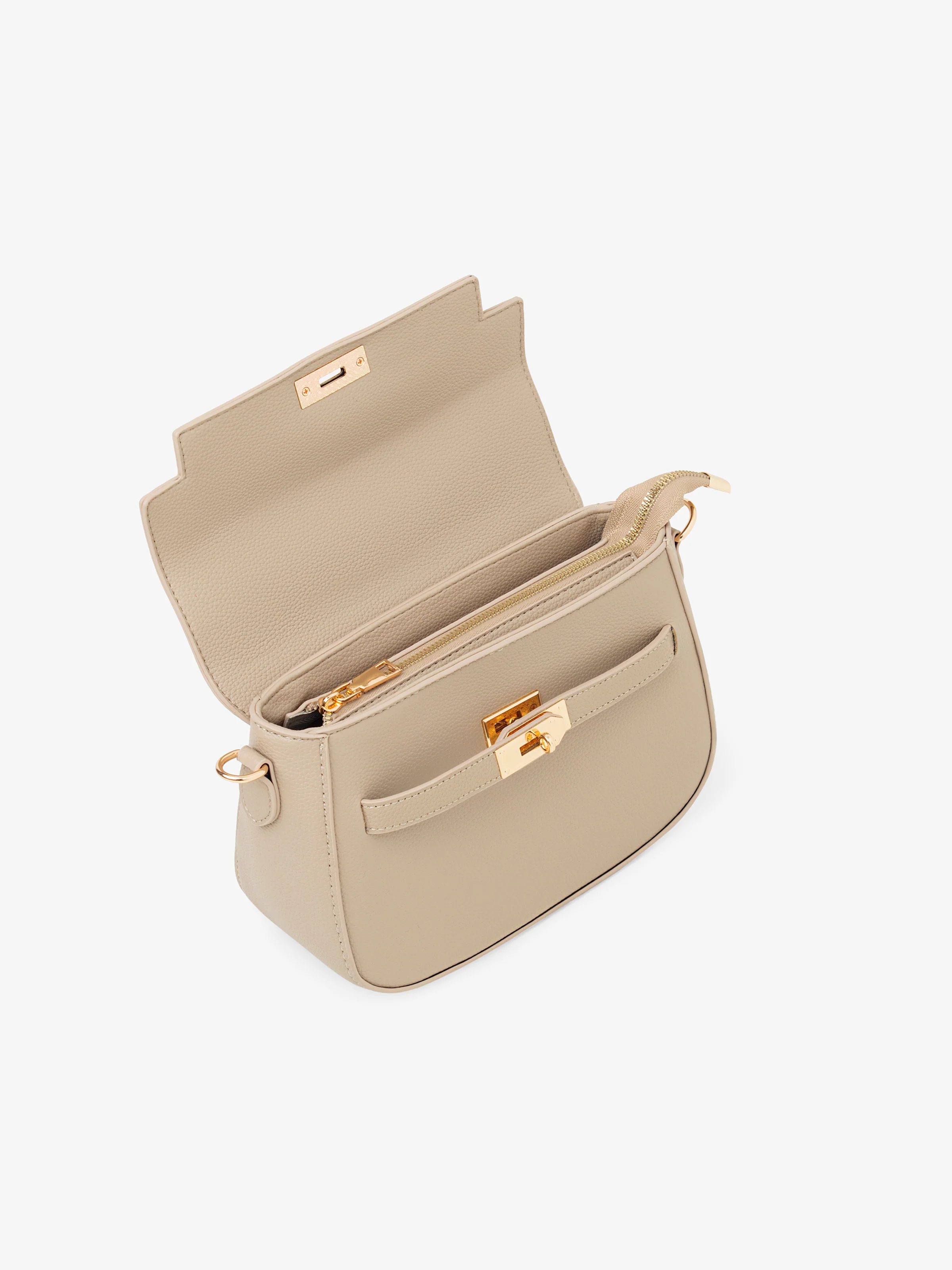 Beige Crossbody Bag - EAWHB5-020 - Image 3