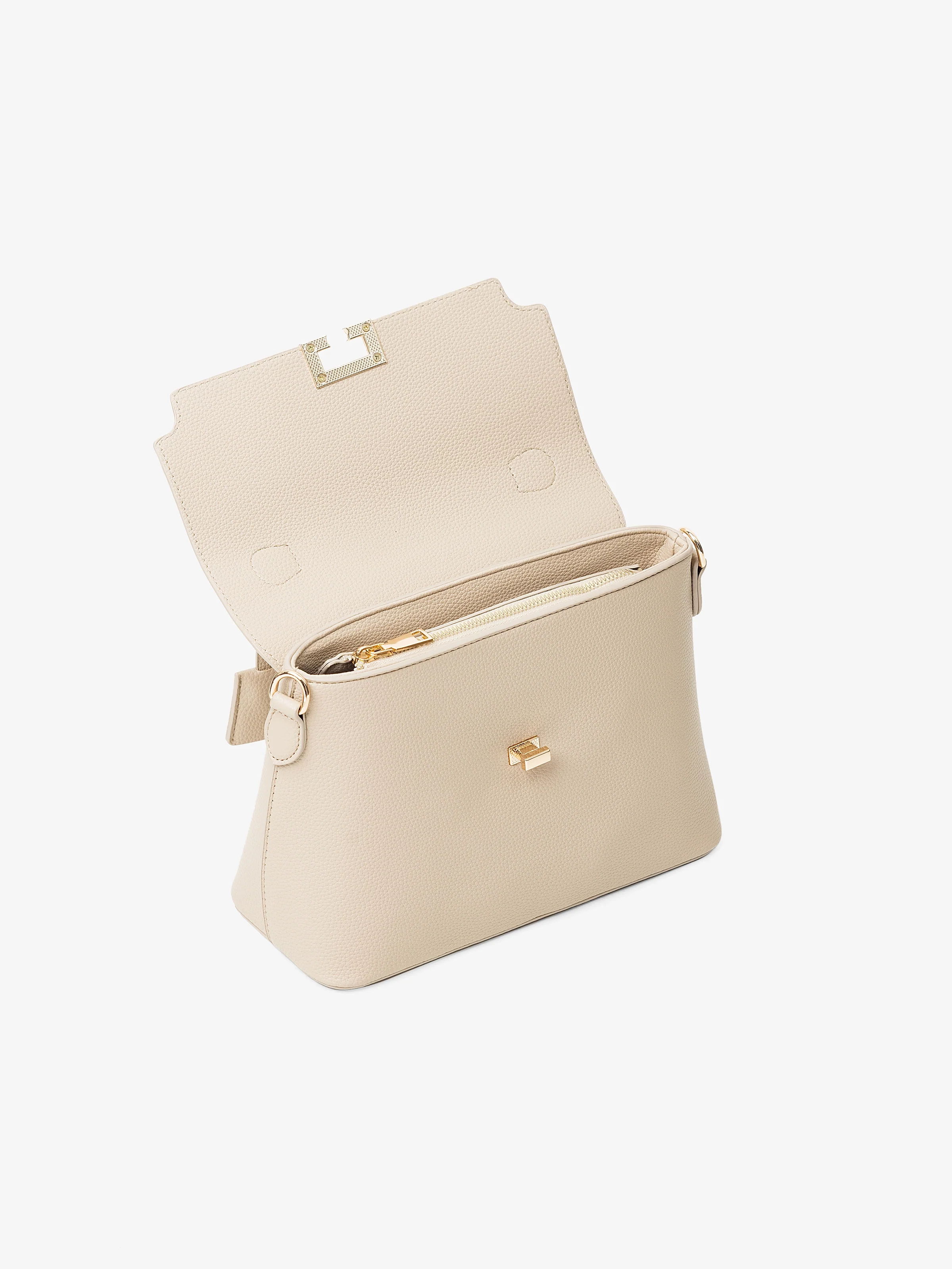 Beige Shoulder Bag - EAWHB5-029 - Image 3