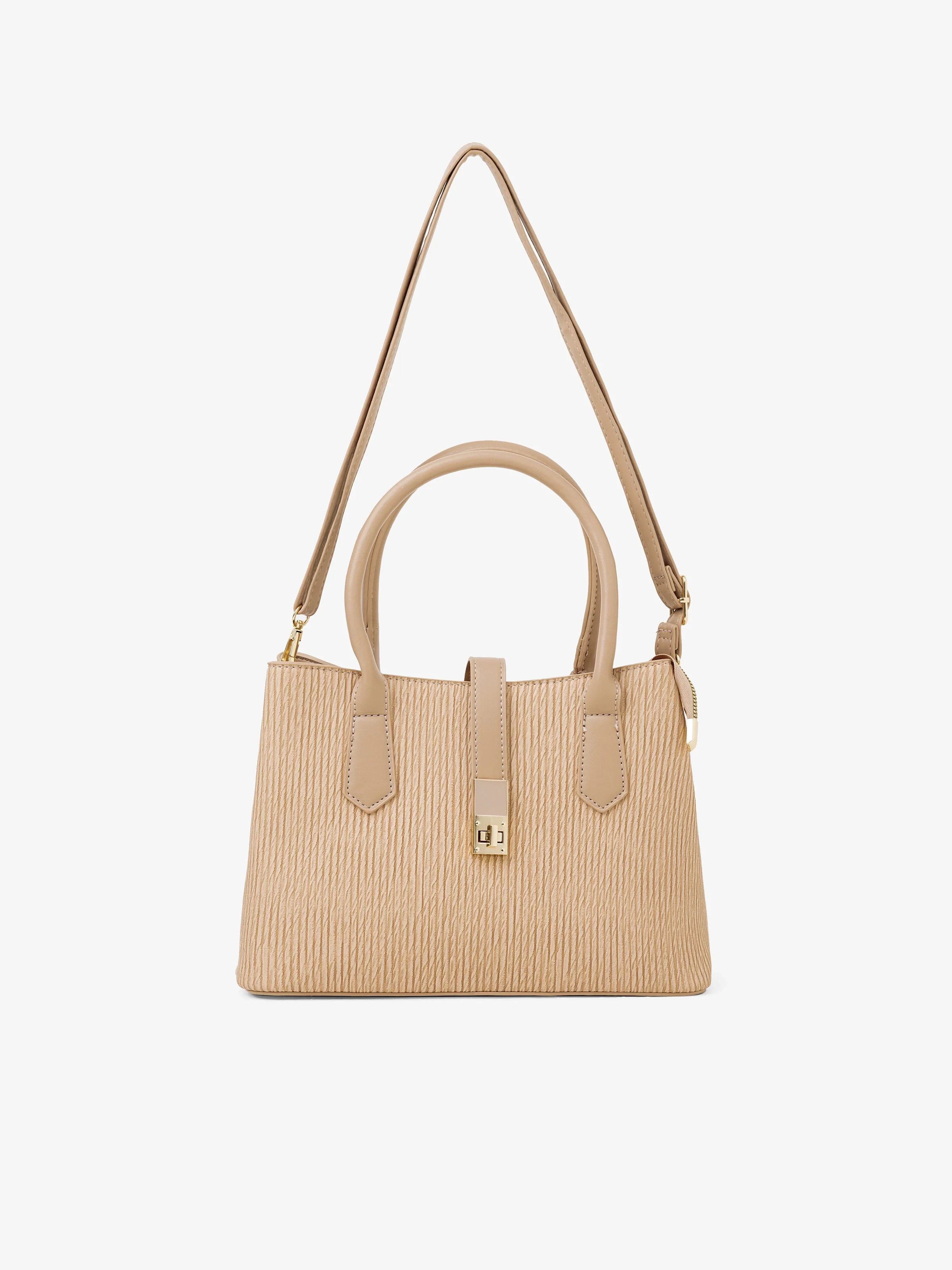 Beige Hand Bag - EAWHB5-030 - Image 2
