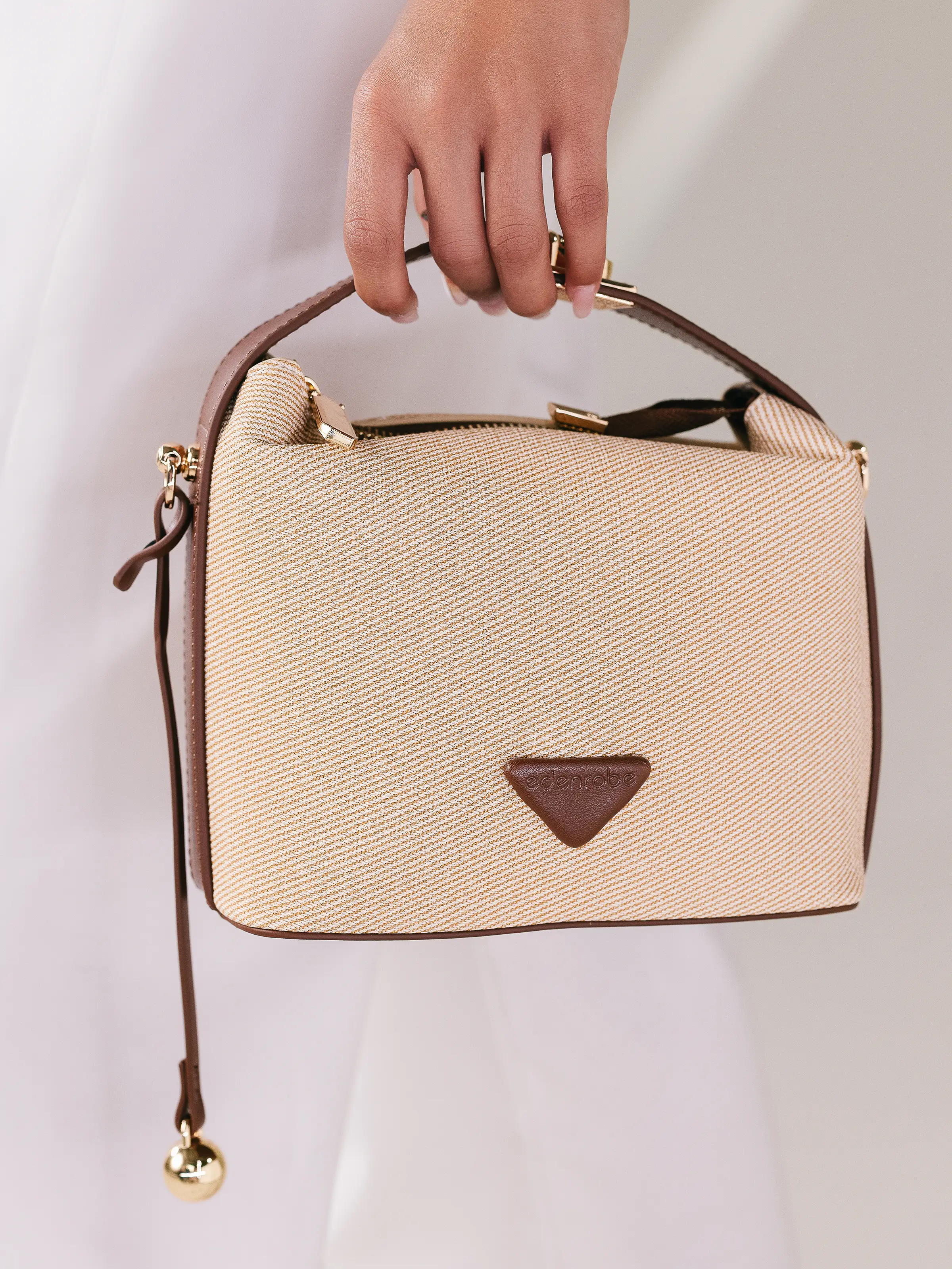 Beige Mini Handbag - EAWHB5-031 - Image 3