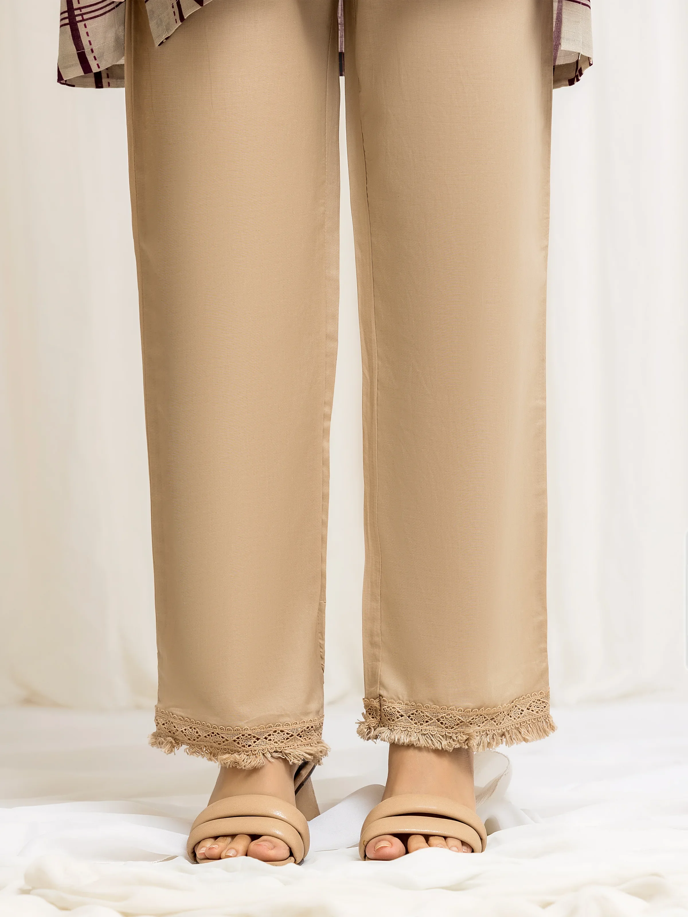 Women's Beige Trouser - EWBEB5-76610