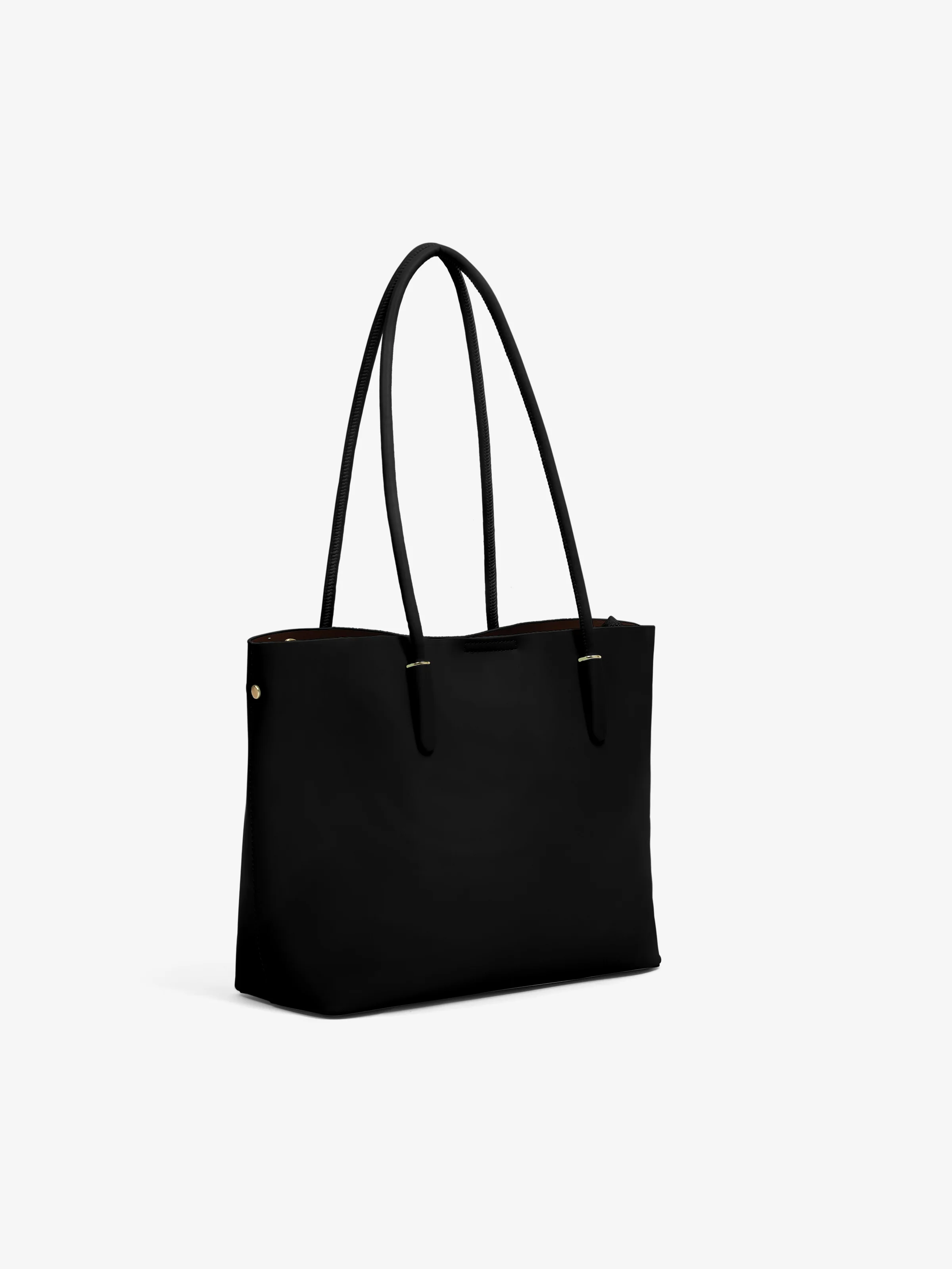 Women's Black Tote Bag - EAWHB5-040 - Image 3