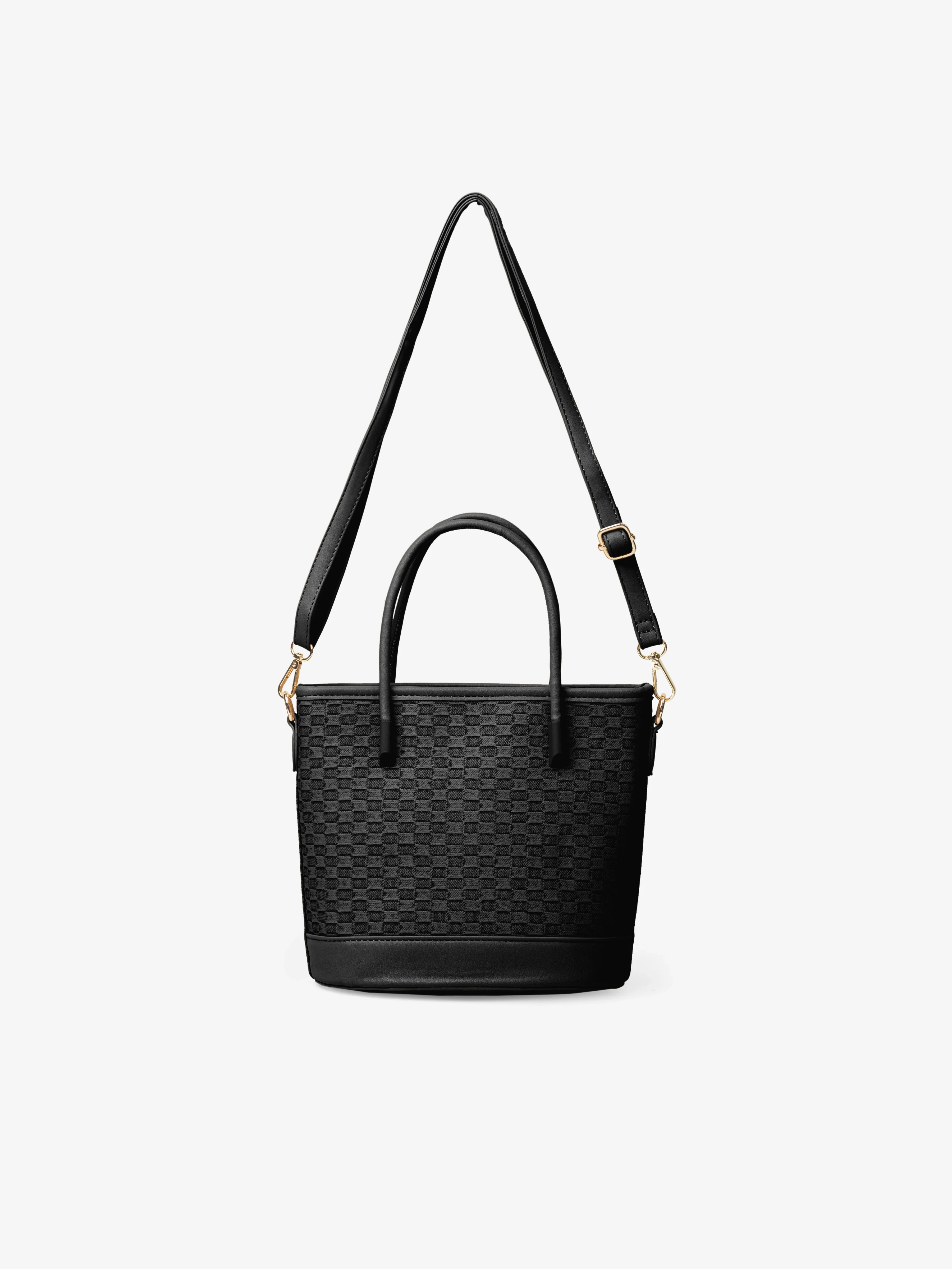 Black Bucket Shoulder Bag - EAWHB5-007 - Image 2