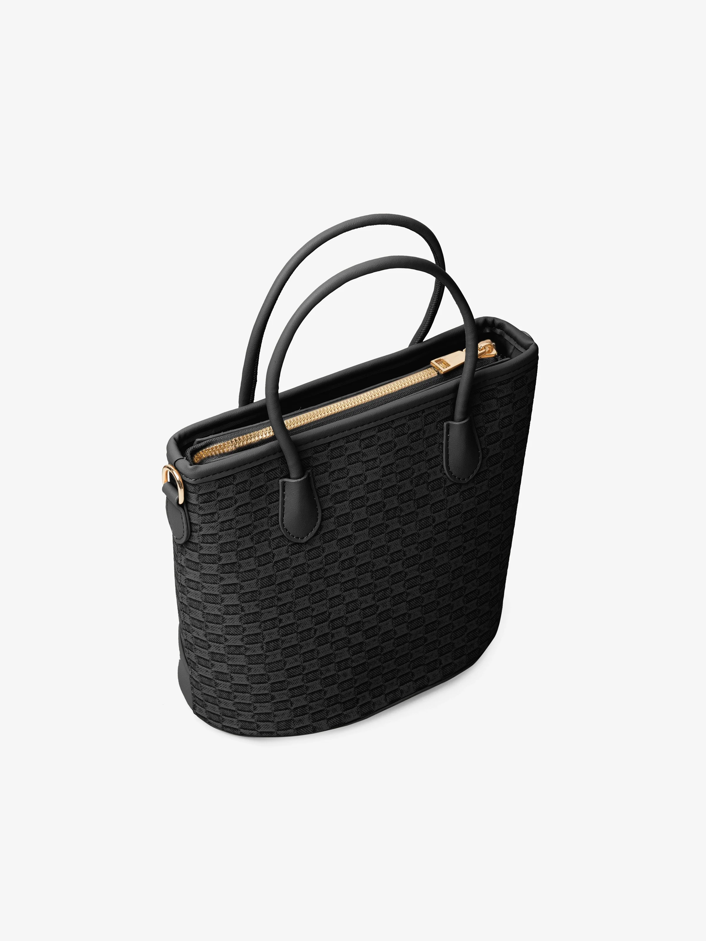 Black Bucket Shoulder Bag - EAWHB5-007 - Image 3