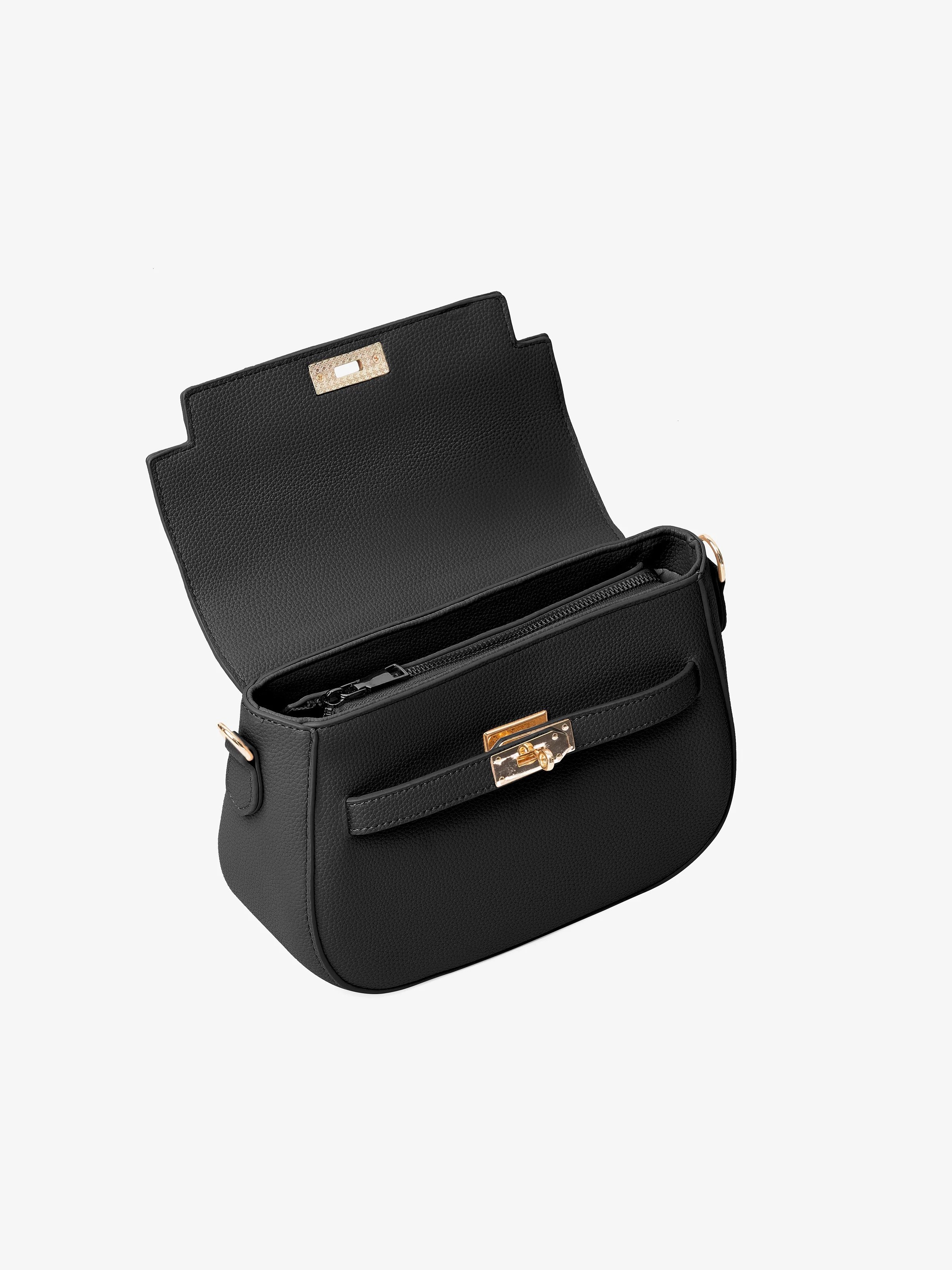 Black Crossbody Bag - EAWHB5-020 - Image 5