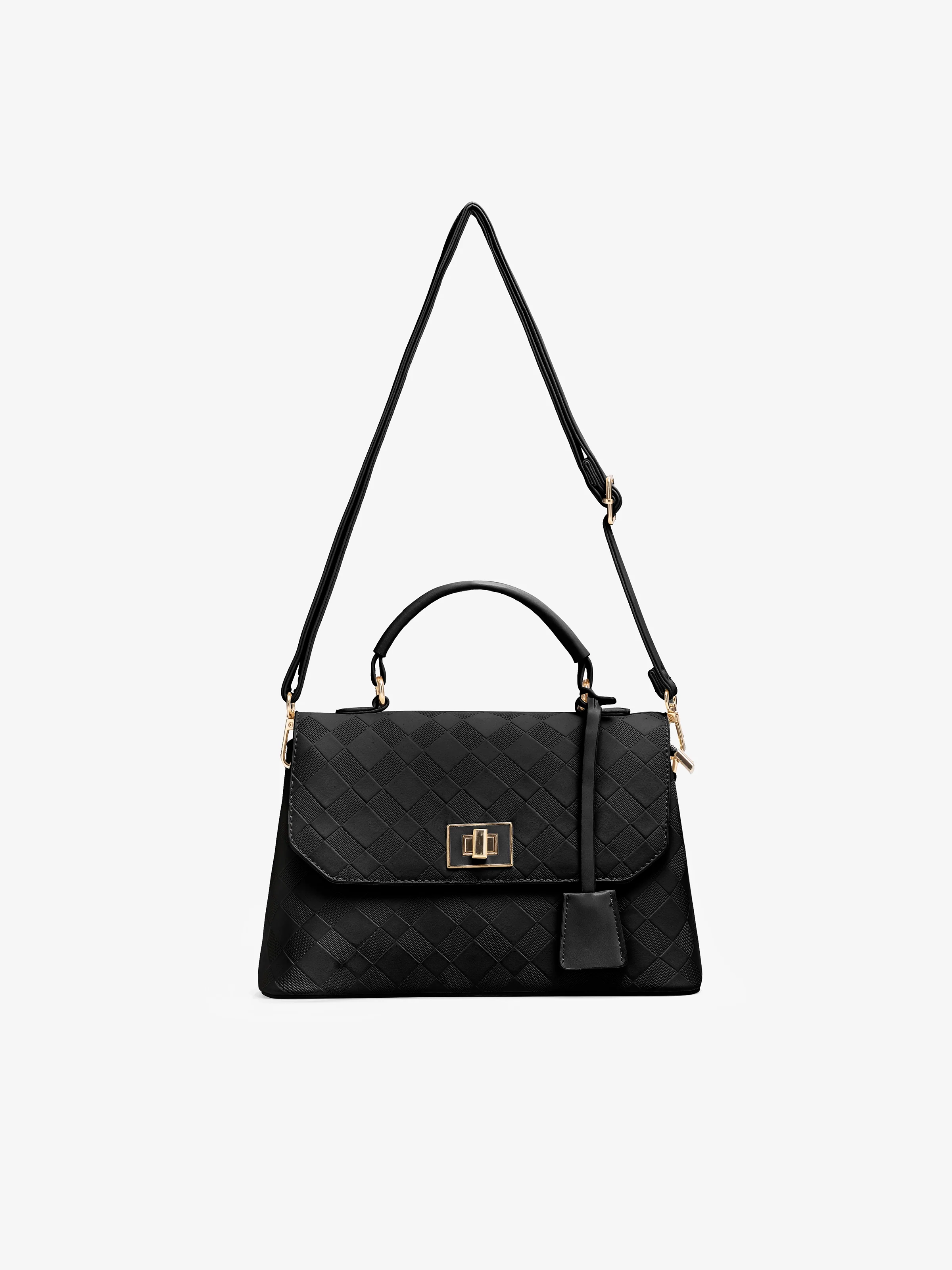Black Shoulder Bag - EAWHB5-024 - Image 2