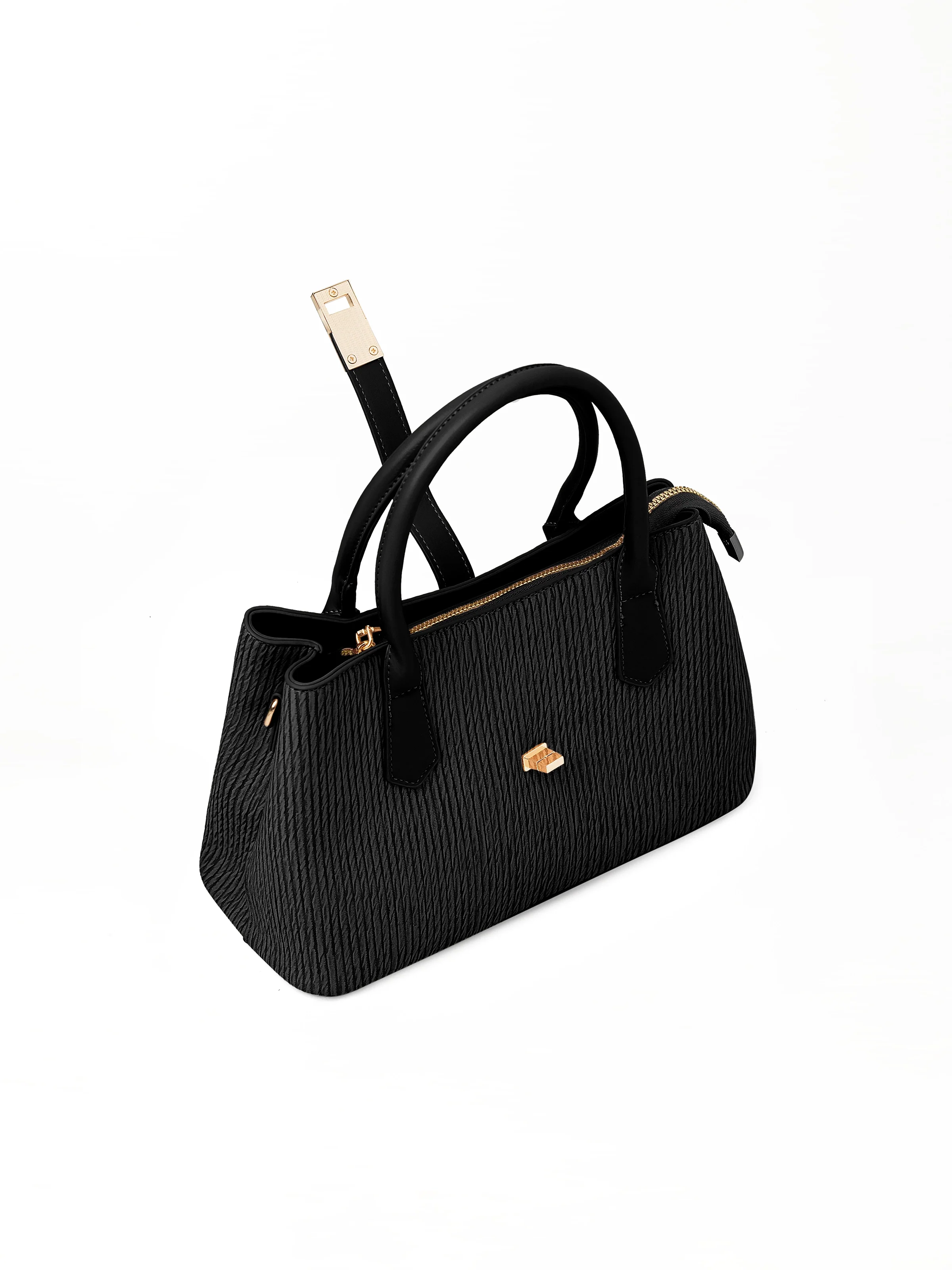 Black Hand Bag - EAWHB5-030 - Image 4