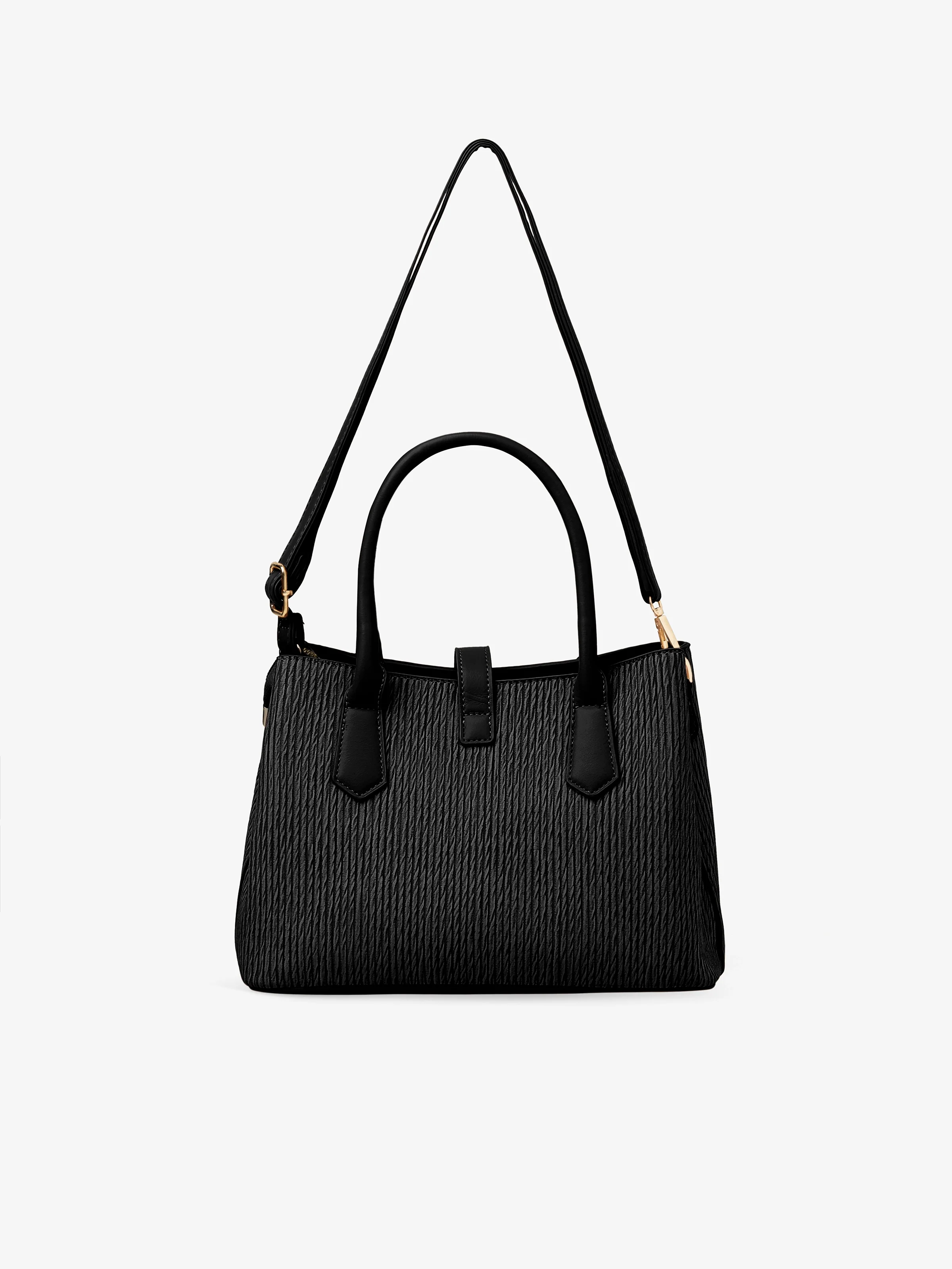 Black Hand Bag - EAWHB5-030 - Image 5