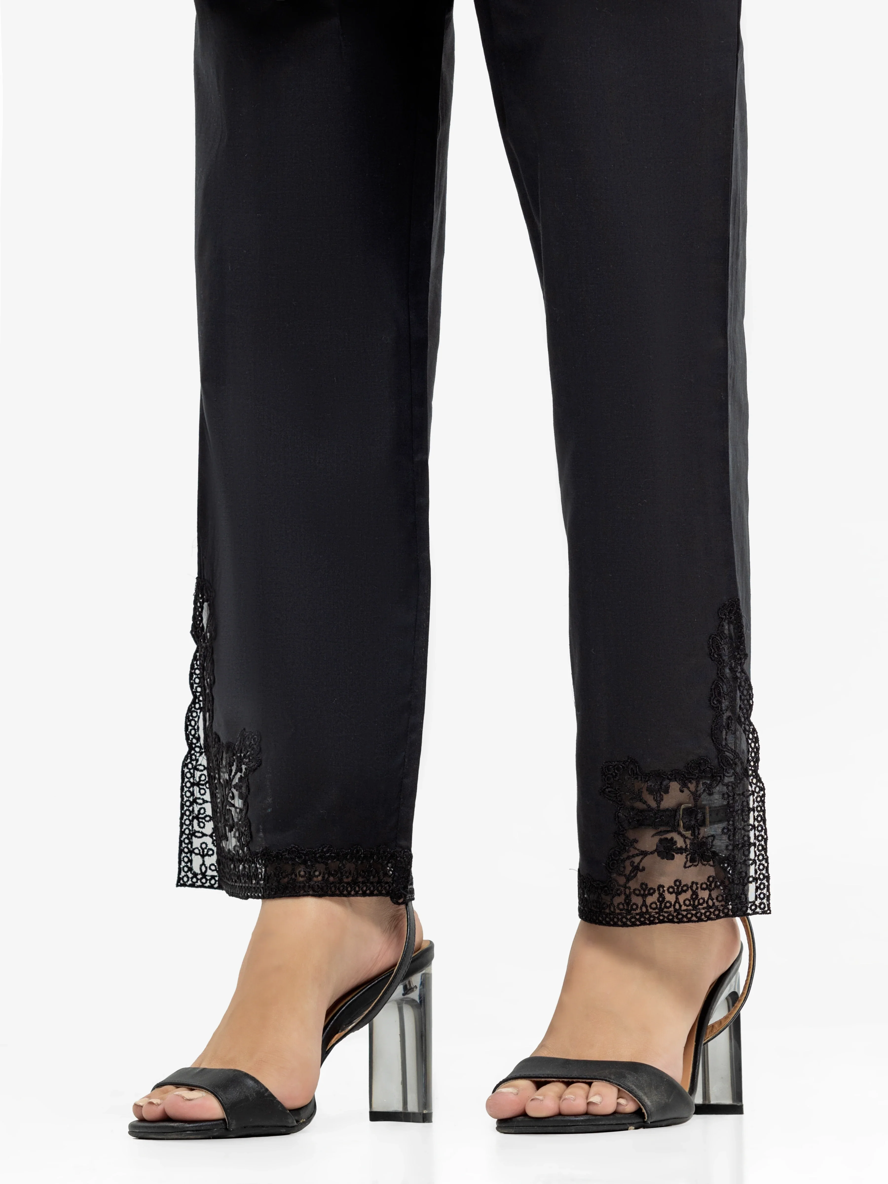 Women's Black Trouser - EWBE24-76588 - Image 2