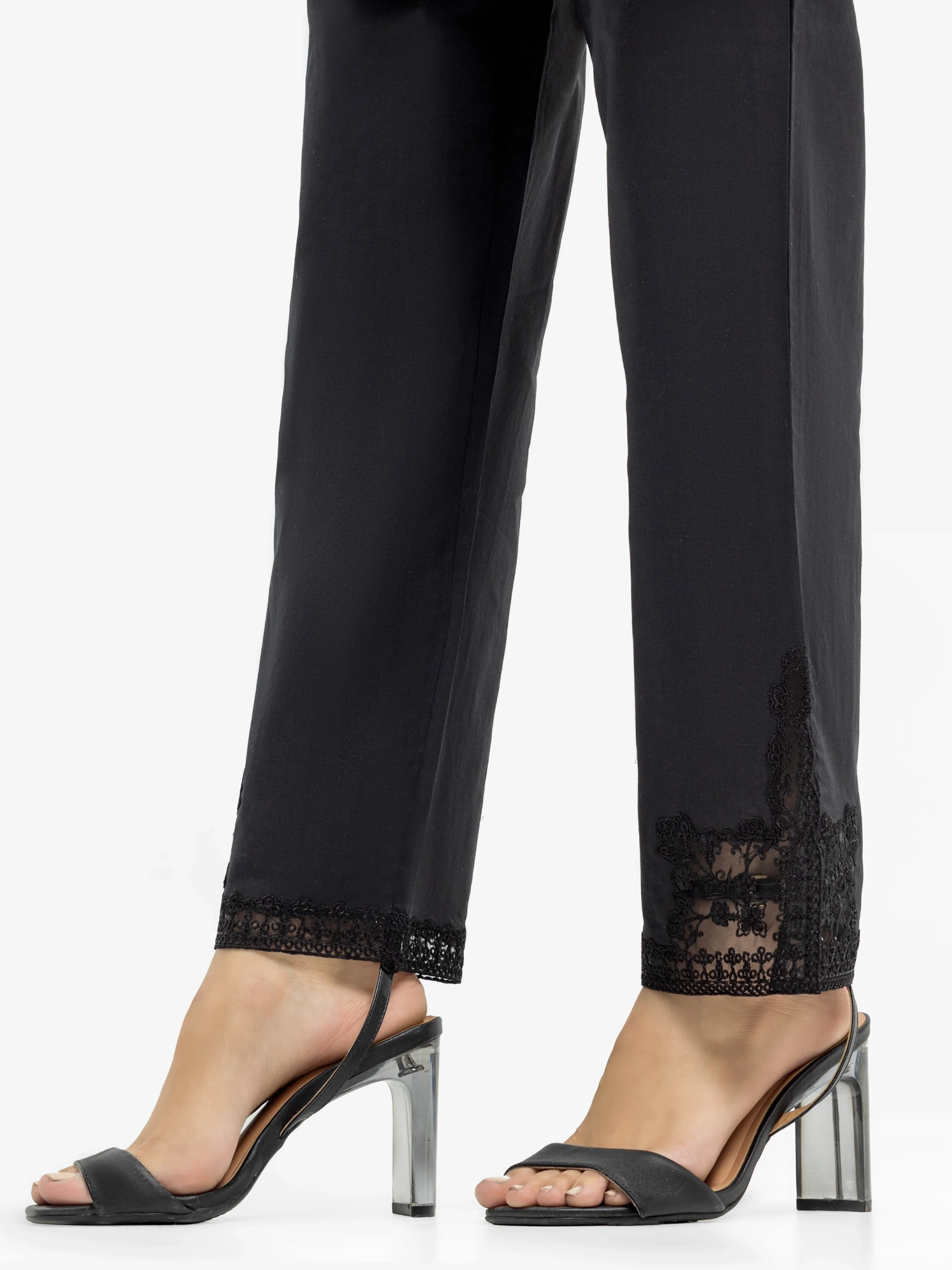 Women's Black Trouser - EWBE24-76588 - Image 3