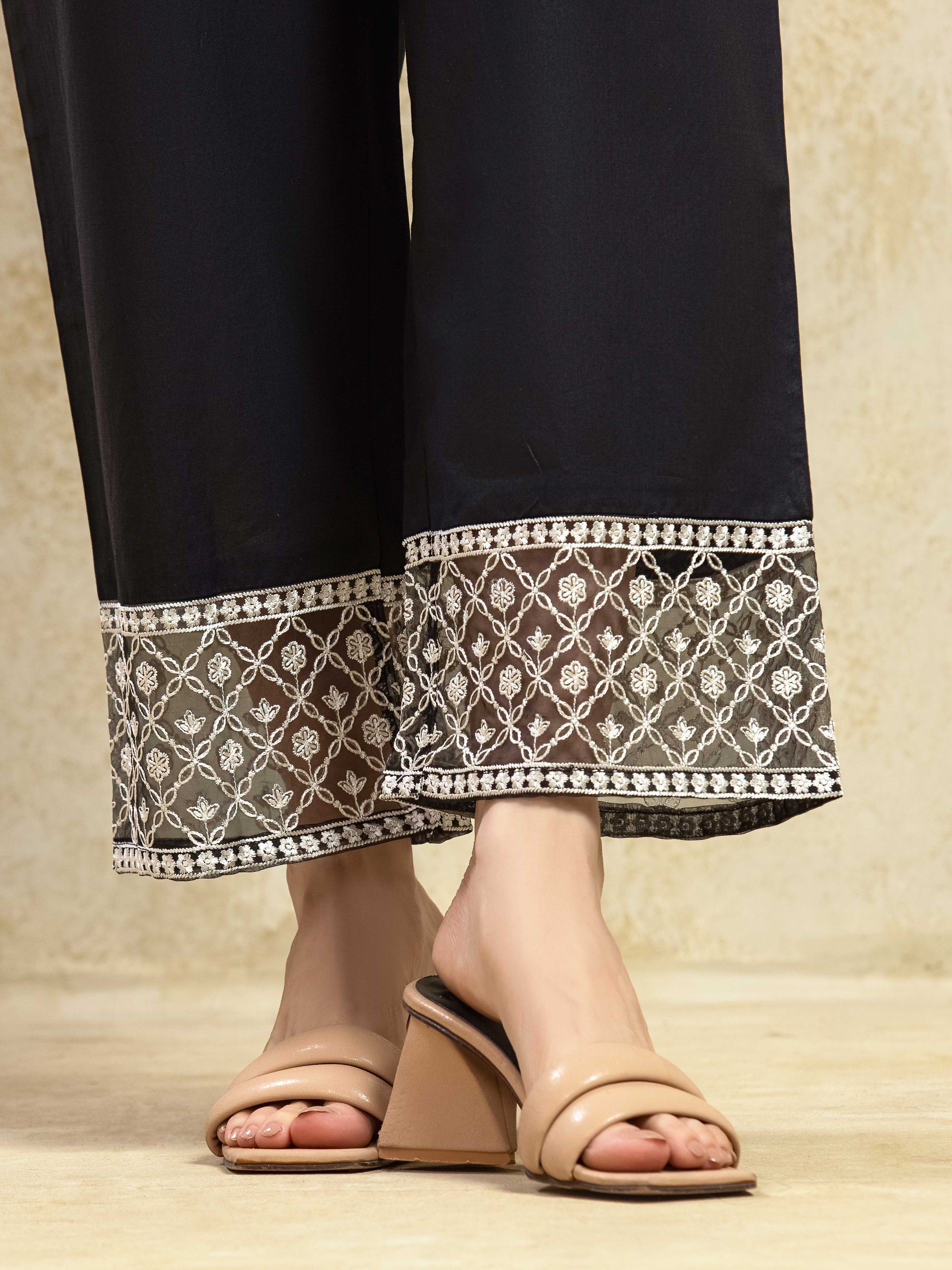 Women's Black Trouser - EWBE5-76603 - Image 2