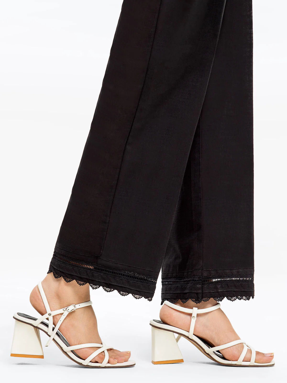 Women's Black Trouser - EWBEB24-76571 - Image 2