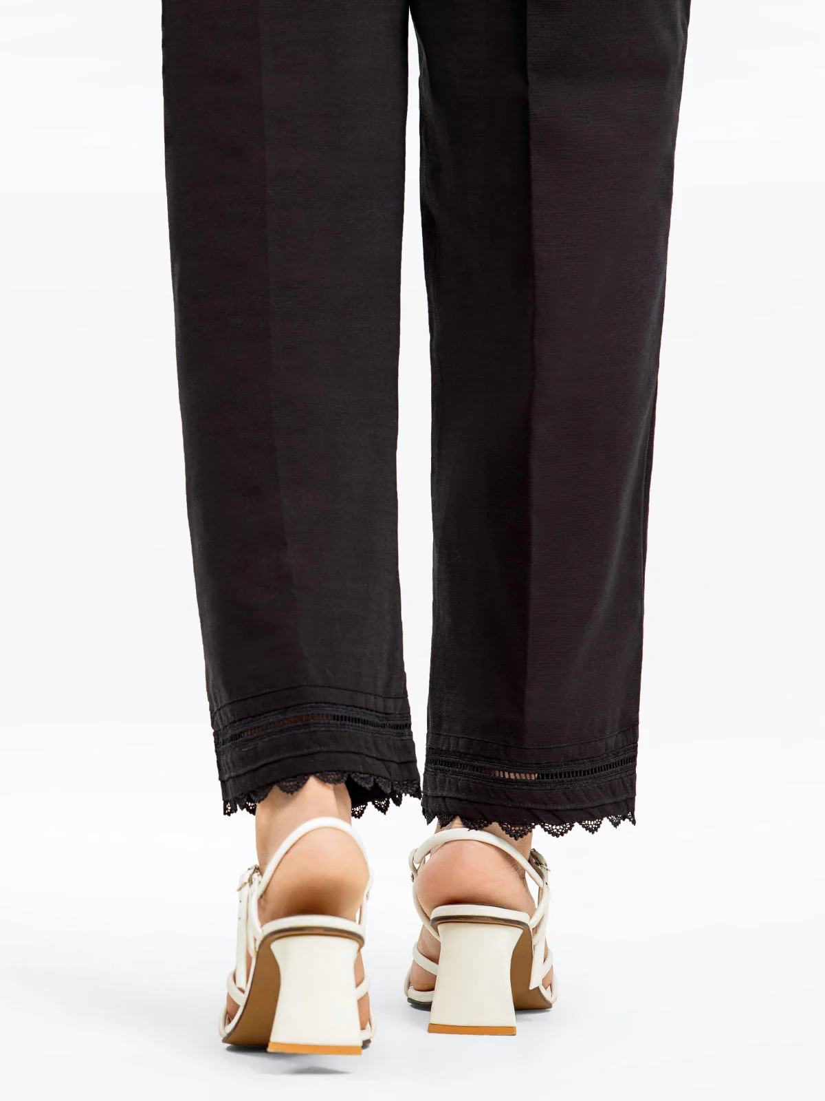 Women's Black Trouser - EWBEB24-76571 - Image 3