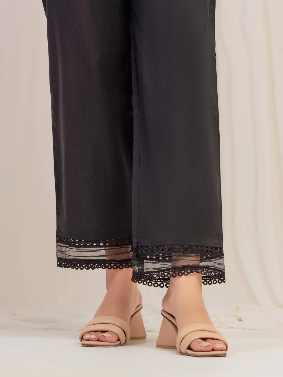 Women's Black Trouser - EWBEB5-76595 - Image 3