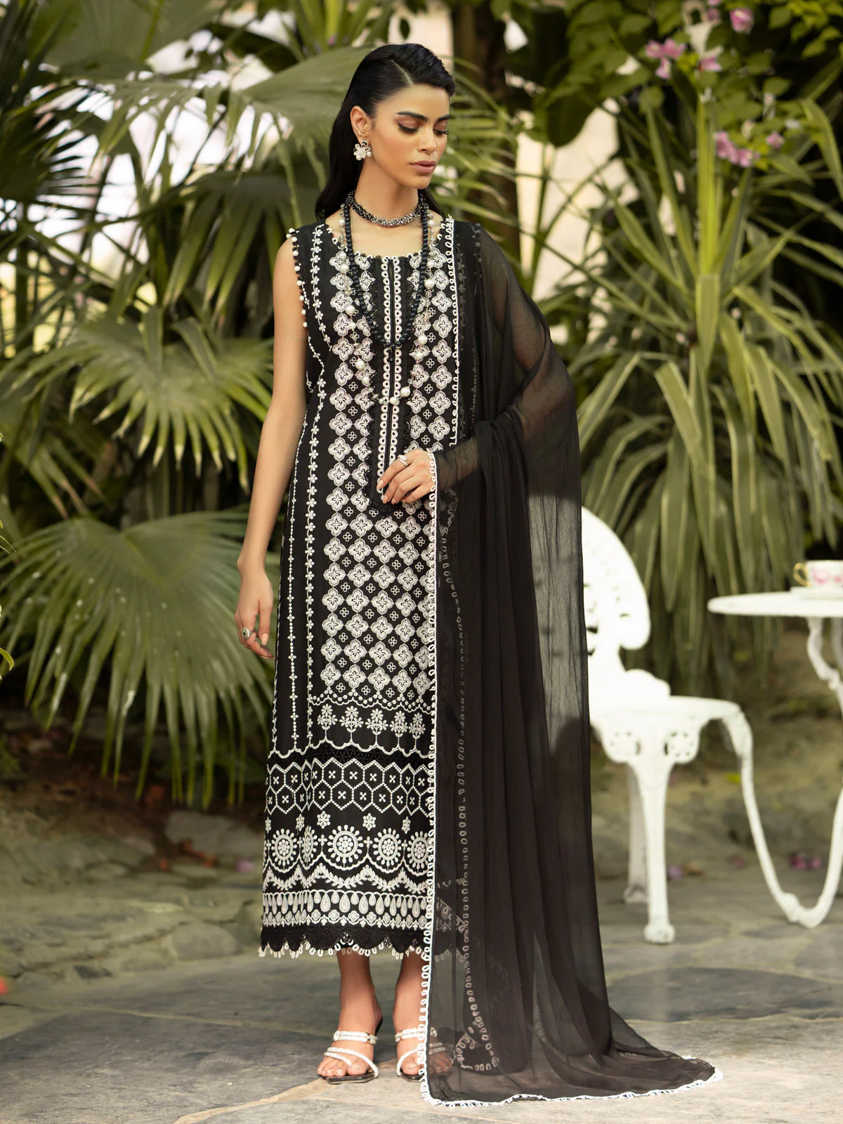Unstitched Embroidered Cambric Suit - EWU24V2-30135-3P