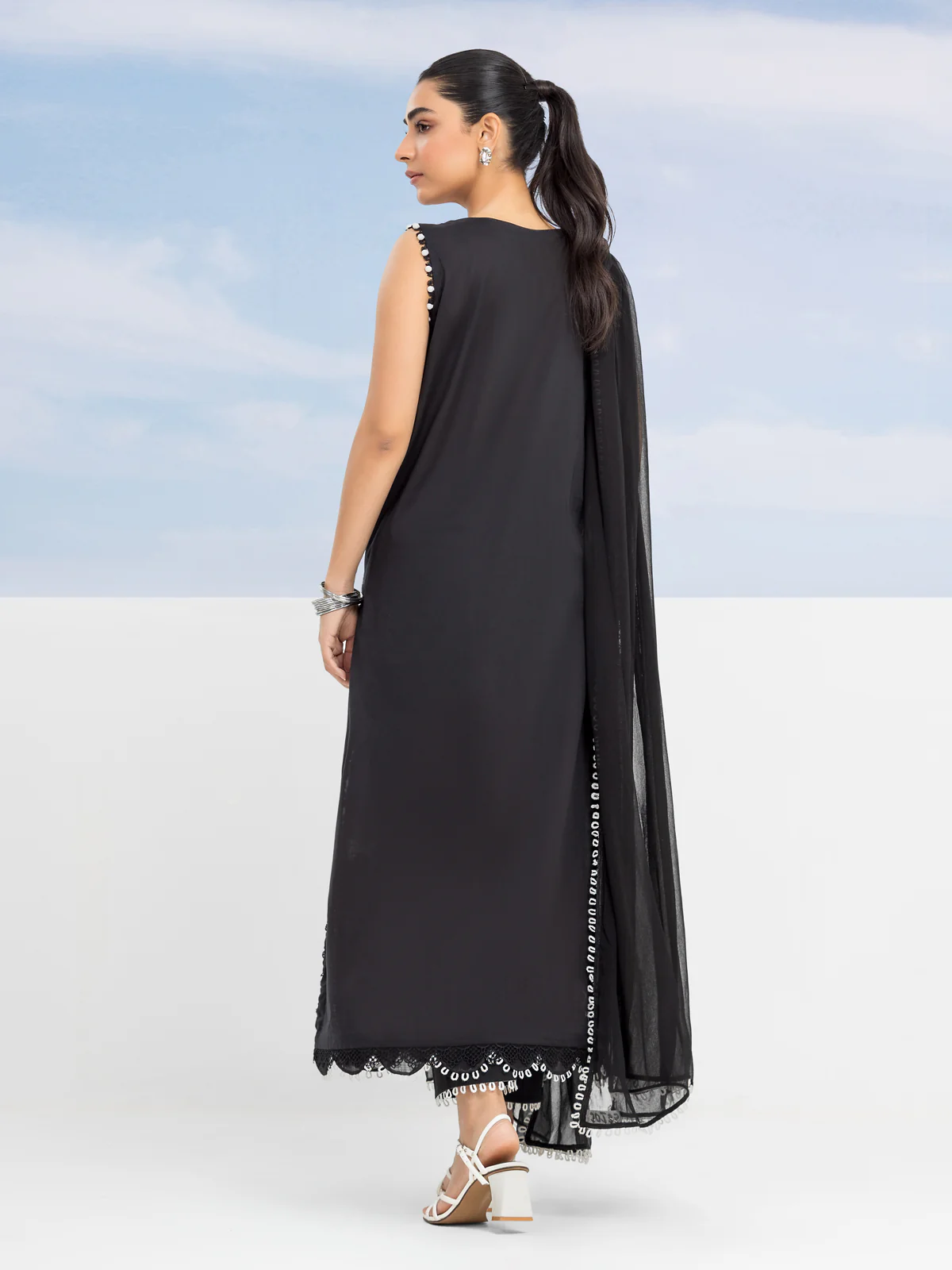 Unstitched Embroidered Cambric Suit - EWU24V2-30135-3P - Image 4