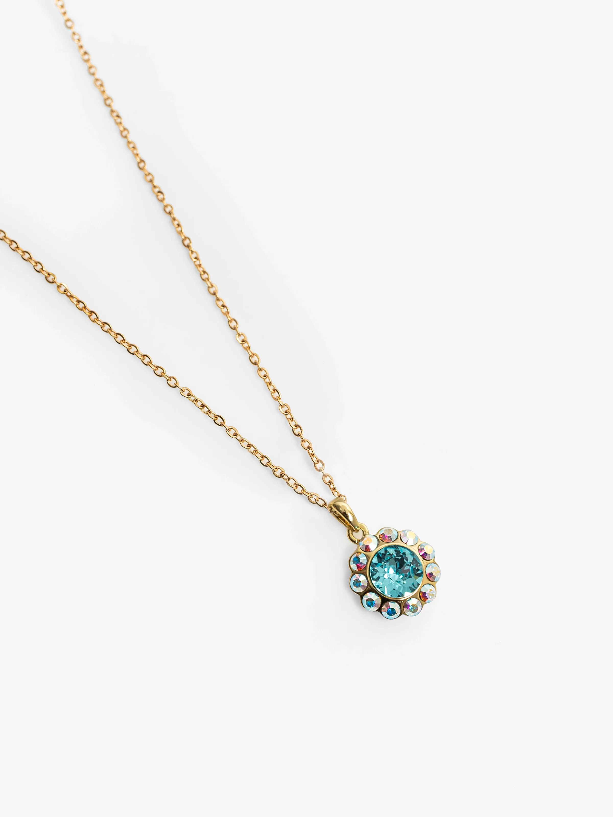 Azure Bloom Necklace - EAWN5-010 - Image 2