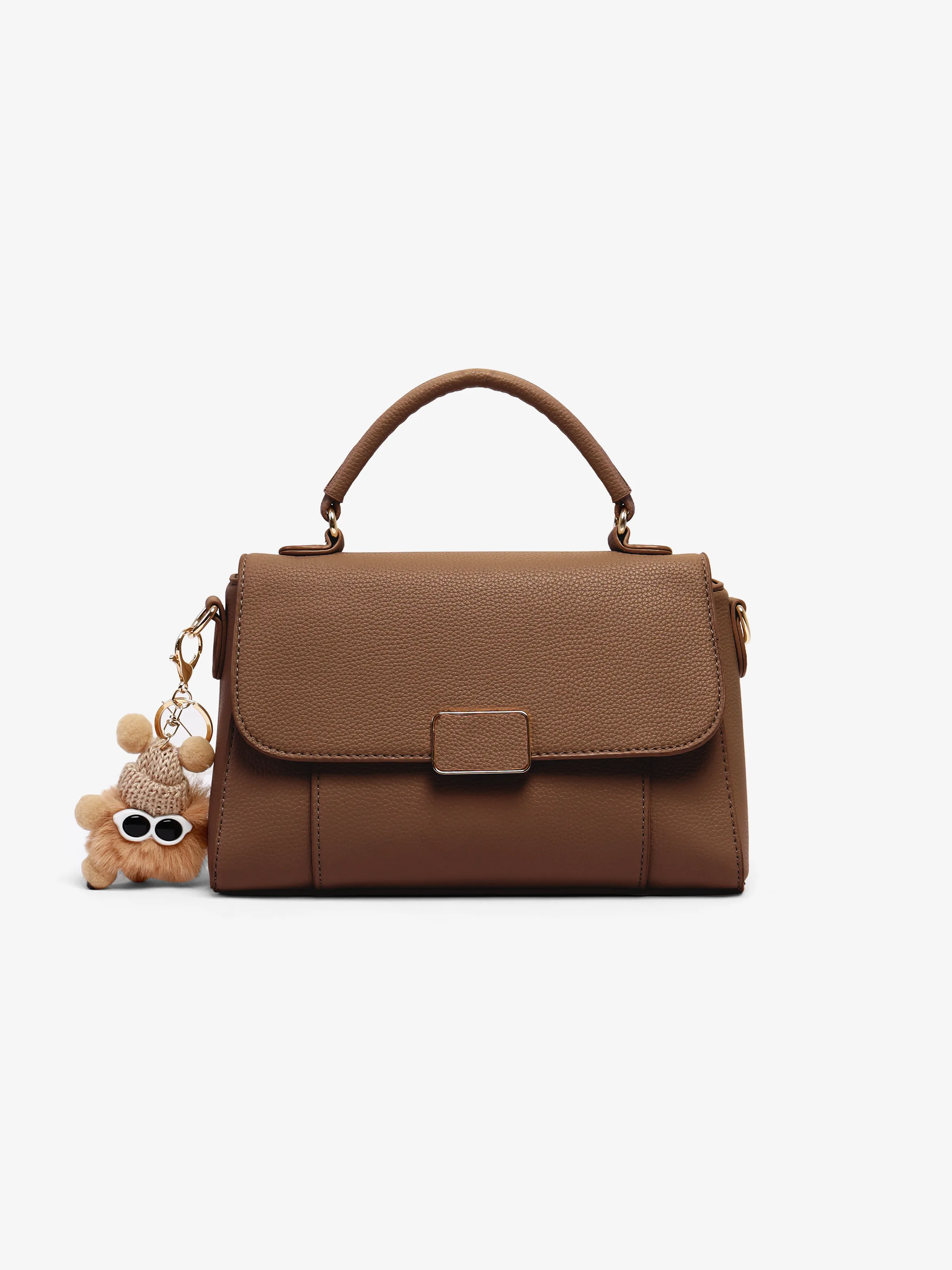 Women's Brown Crossbody Bag - EAWHB5-046 - Image 2