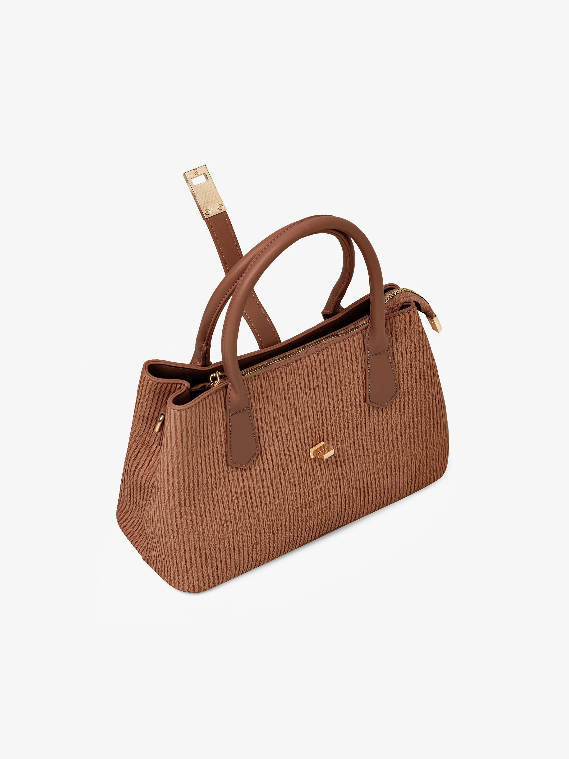 Brown Hand Bag - EAWHB5-030 - Image 4