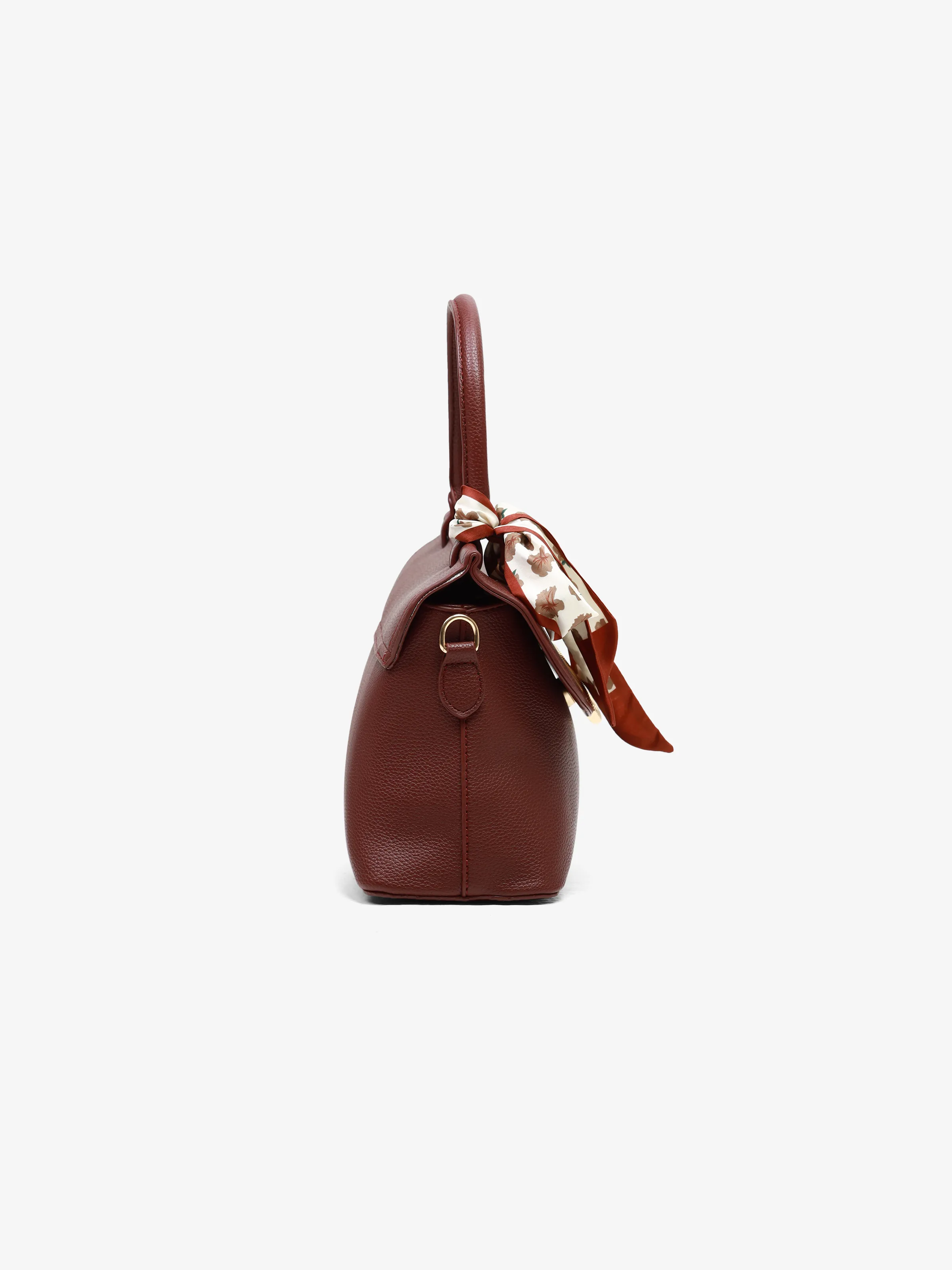 Women's Burgundy Crossbody Bag - EAWHB5-049 - Image 3