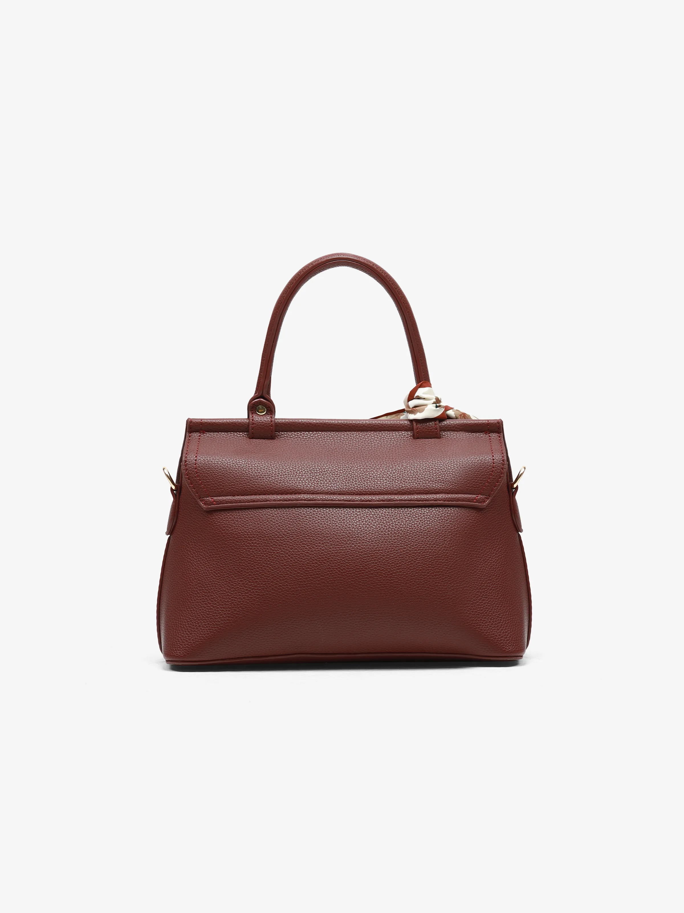 Women's Burgundy Crossbody Bag - EAWHB5-049 - Image 4