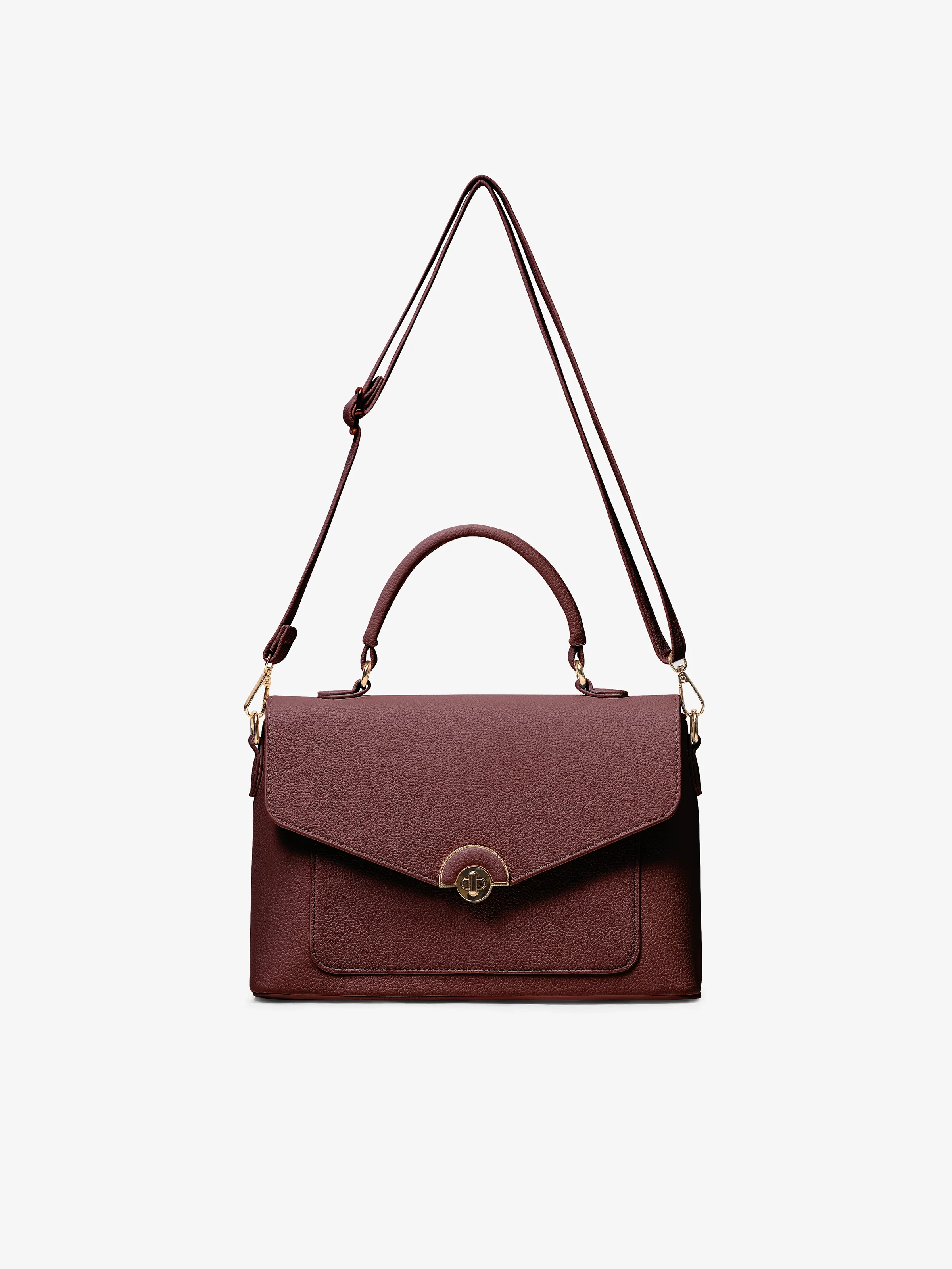 Women's Burgundy Bag - EAWHB6-004 - Image 4